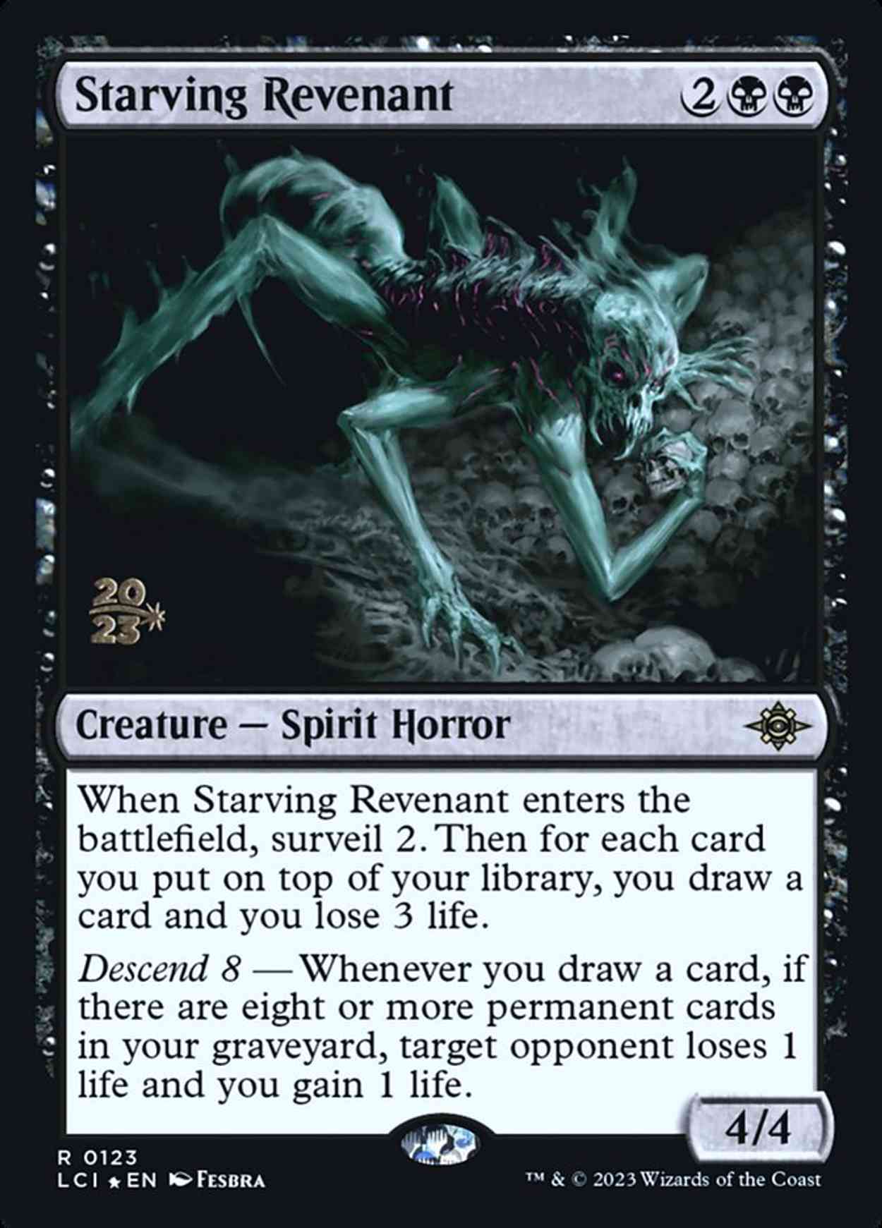 Starving Revenant magic card front