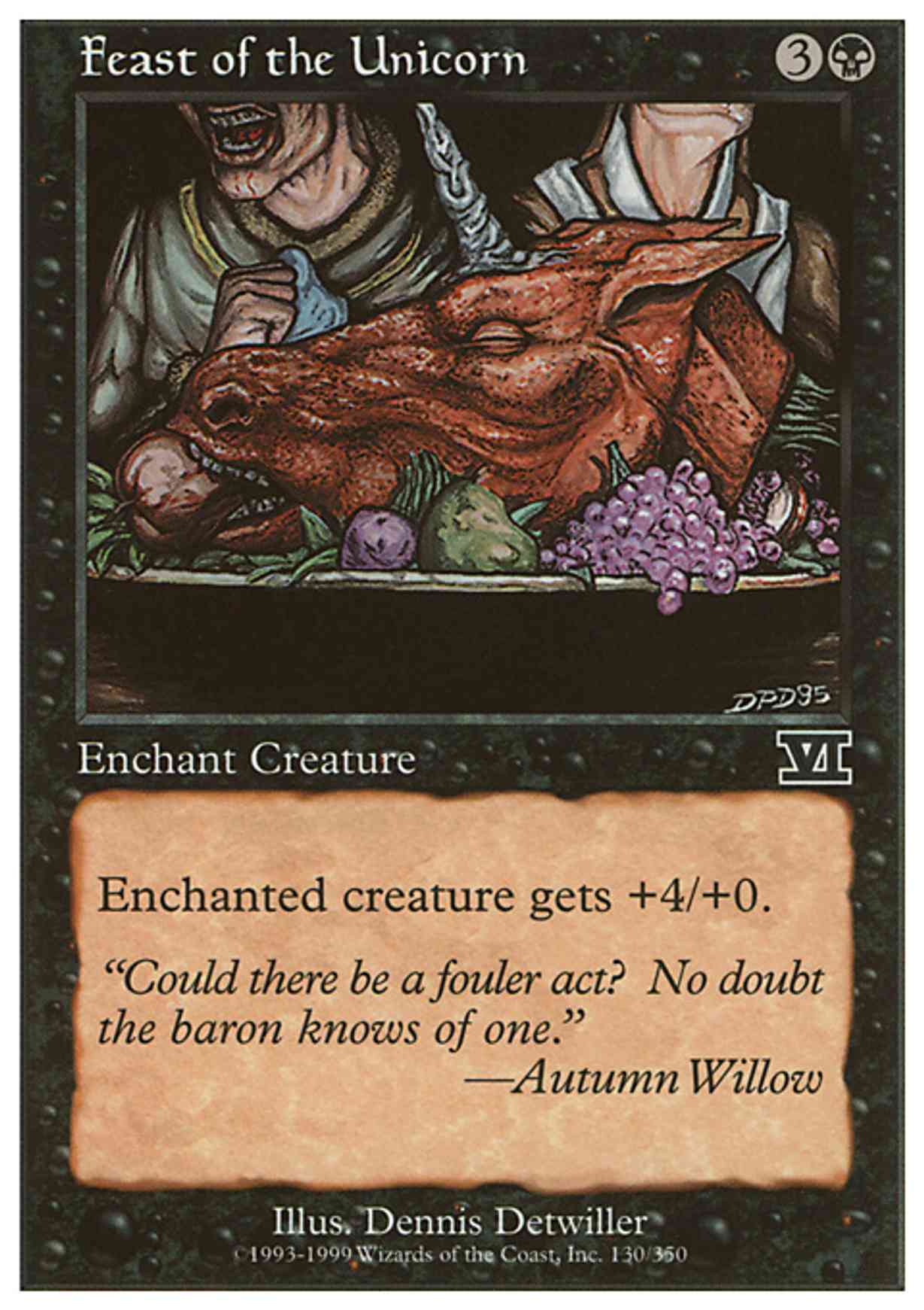 Feast of the Unicorn magic card front