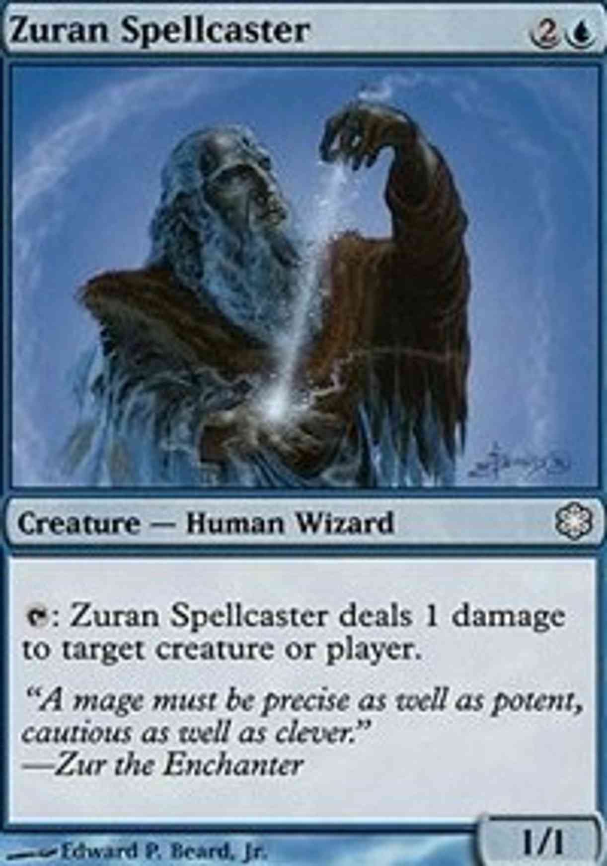 Zuran Spellcaster magic card front
