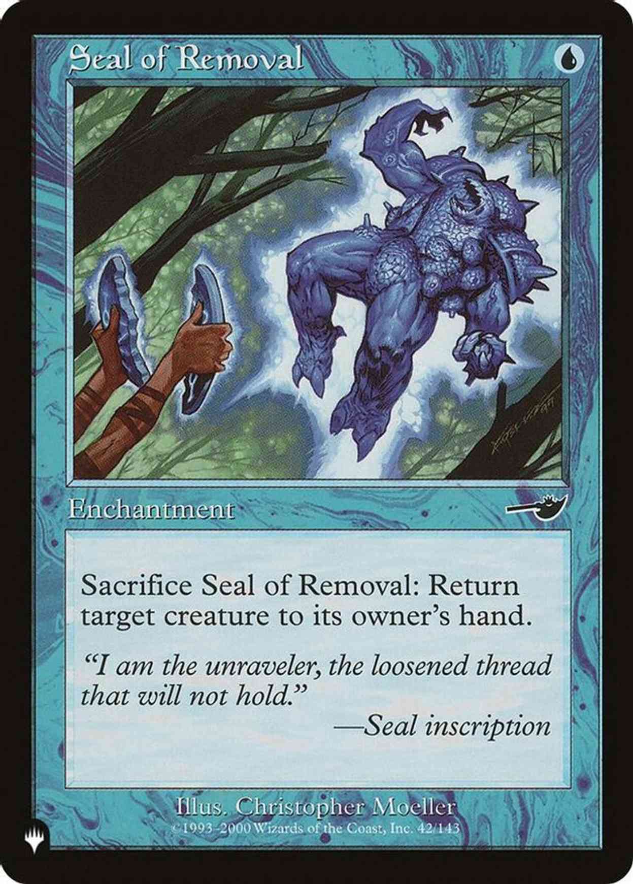 Seal of Removal magic card front