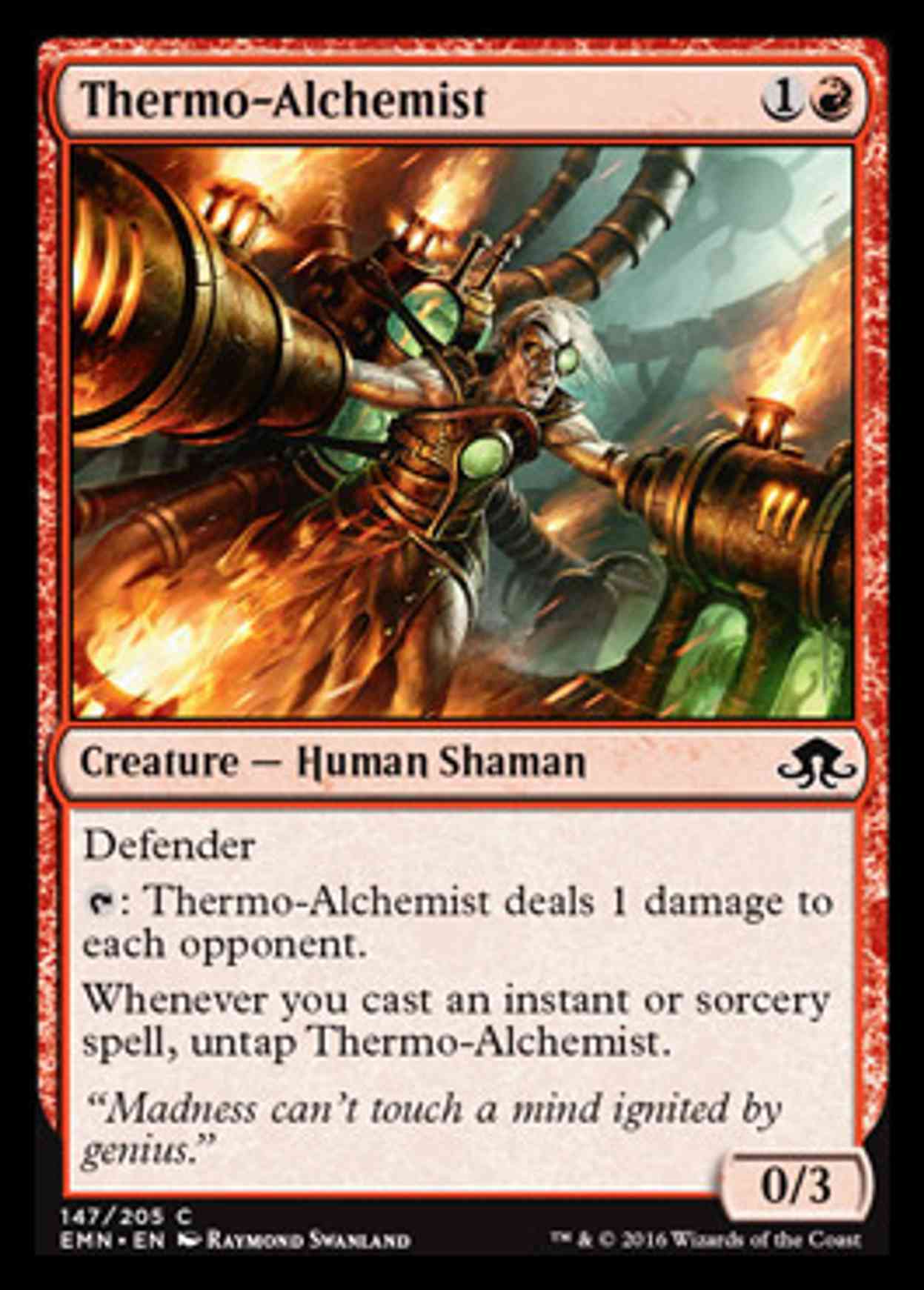 Thermo-Alchemist magic card front