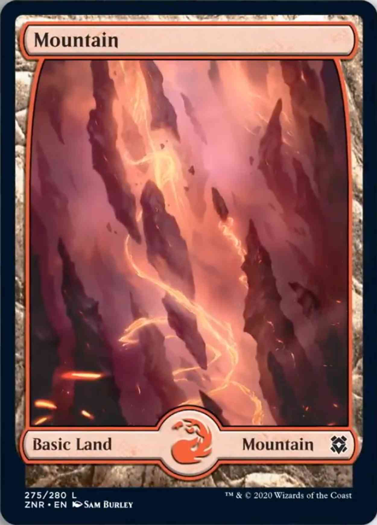 Mountain (275) - Full Art magic card front