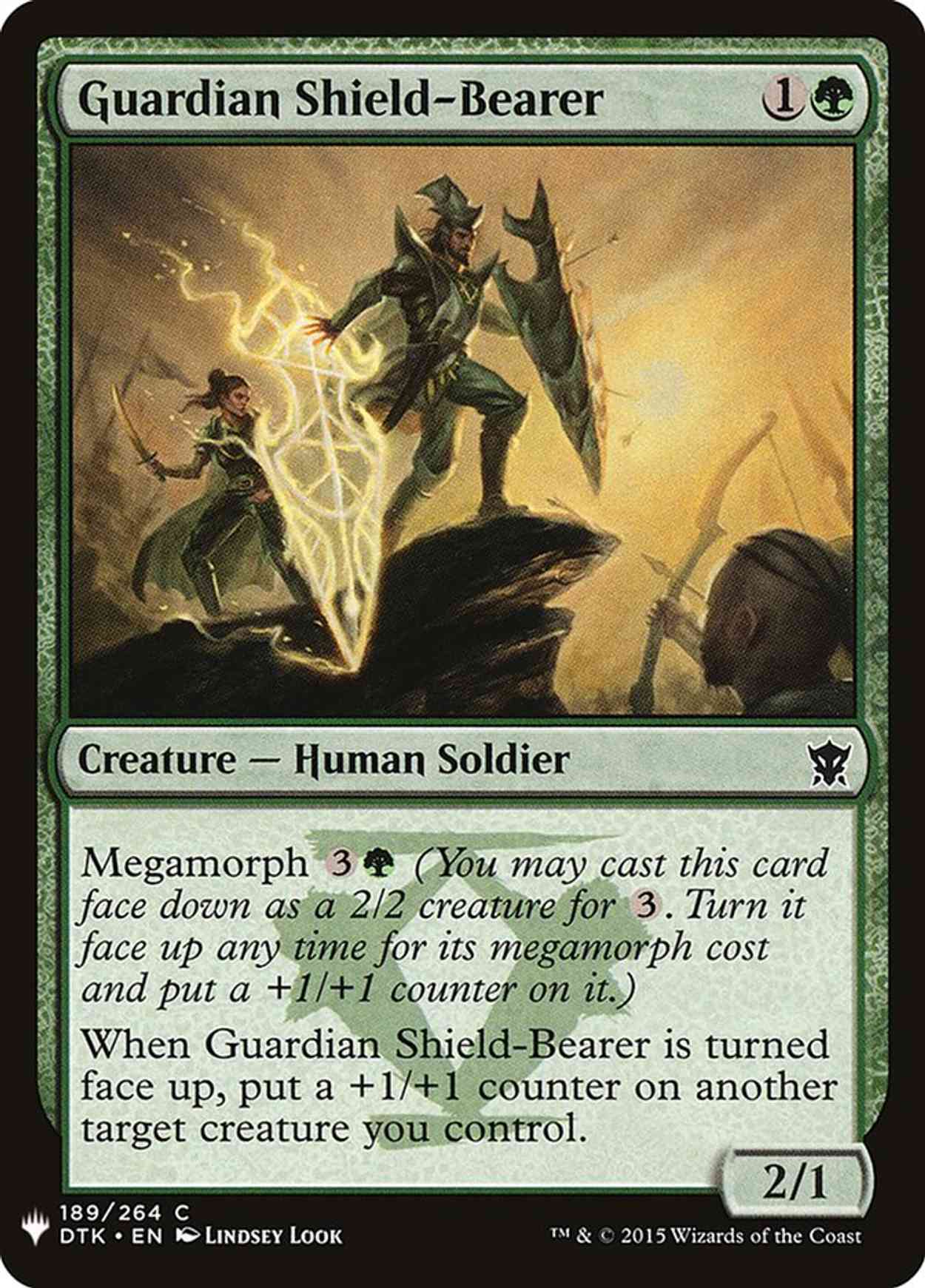 Guardian Shield-Bearer magic card front