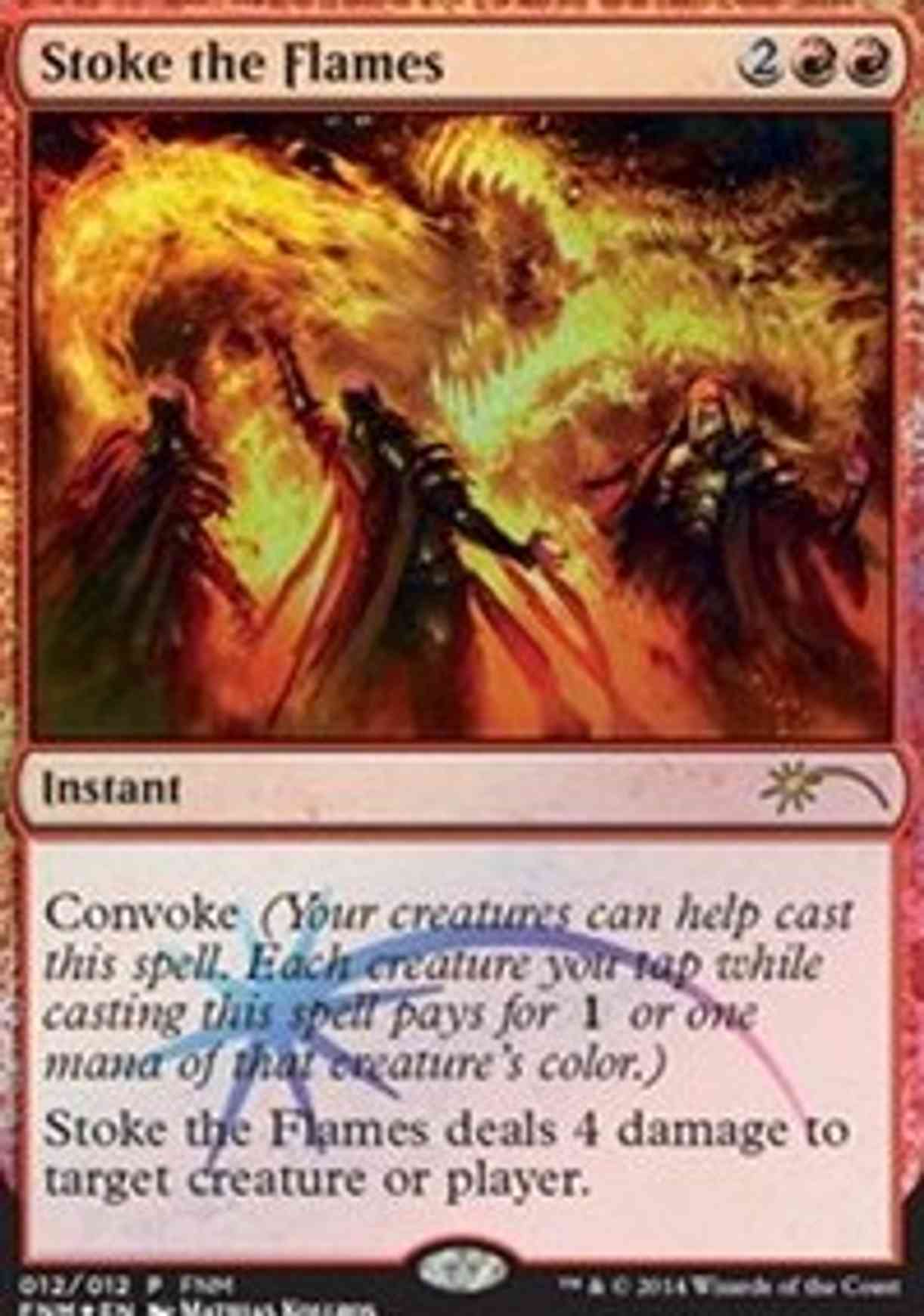 Stoke the Flames magic card front