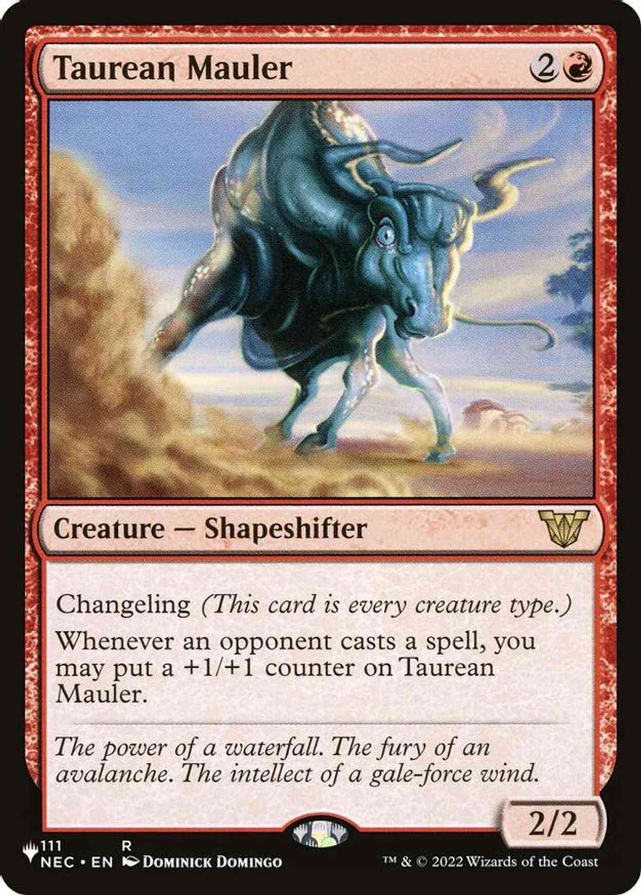 Taurean Mauler (NEC) magic card front