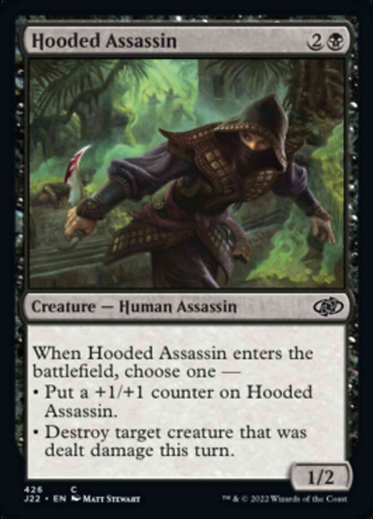 Hooded Assassin magic card front