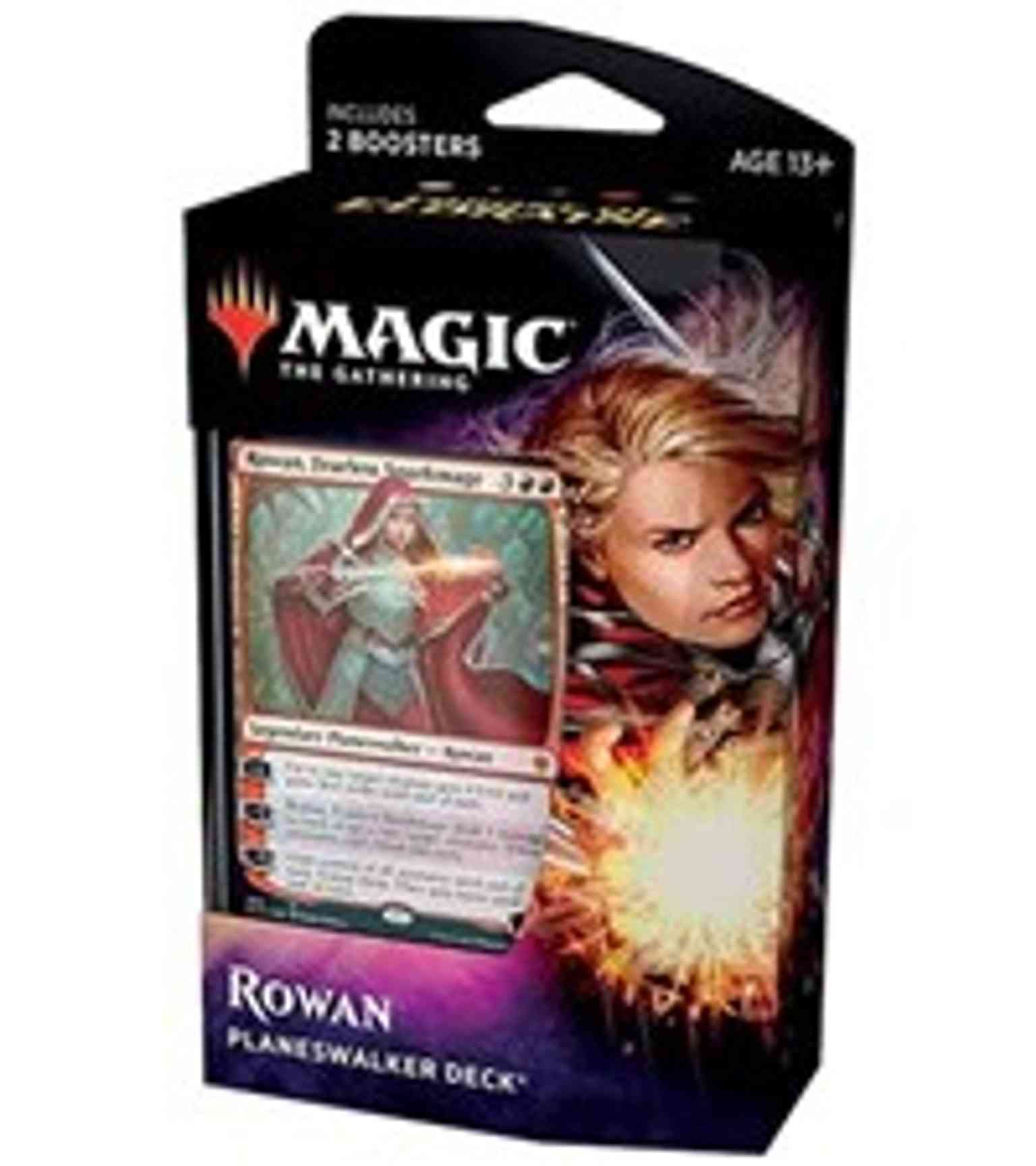 Throne of Eldraine - Planeswalker Deck [Rowan] magic card front