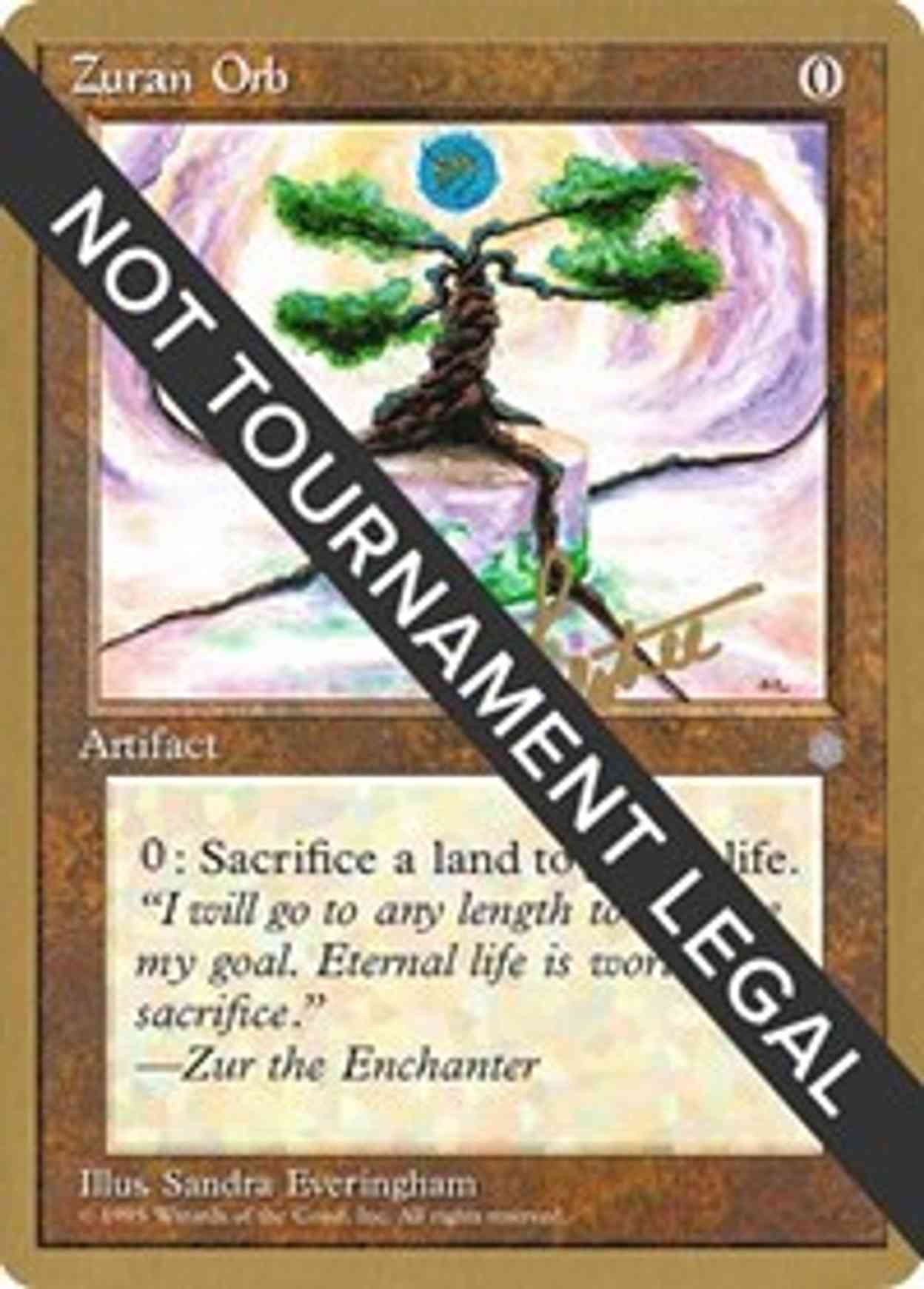 Zuran Orb - 1996 Bertrand Lestree (ICE) magic card front