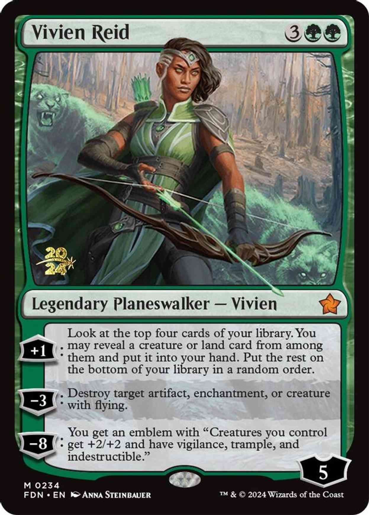 Vivien Reid (FDN) magic card front
