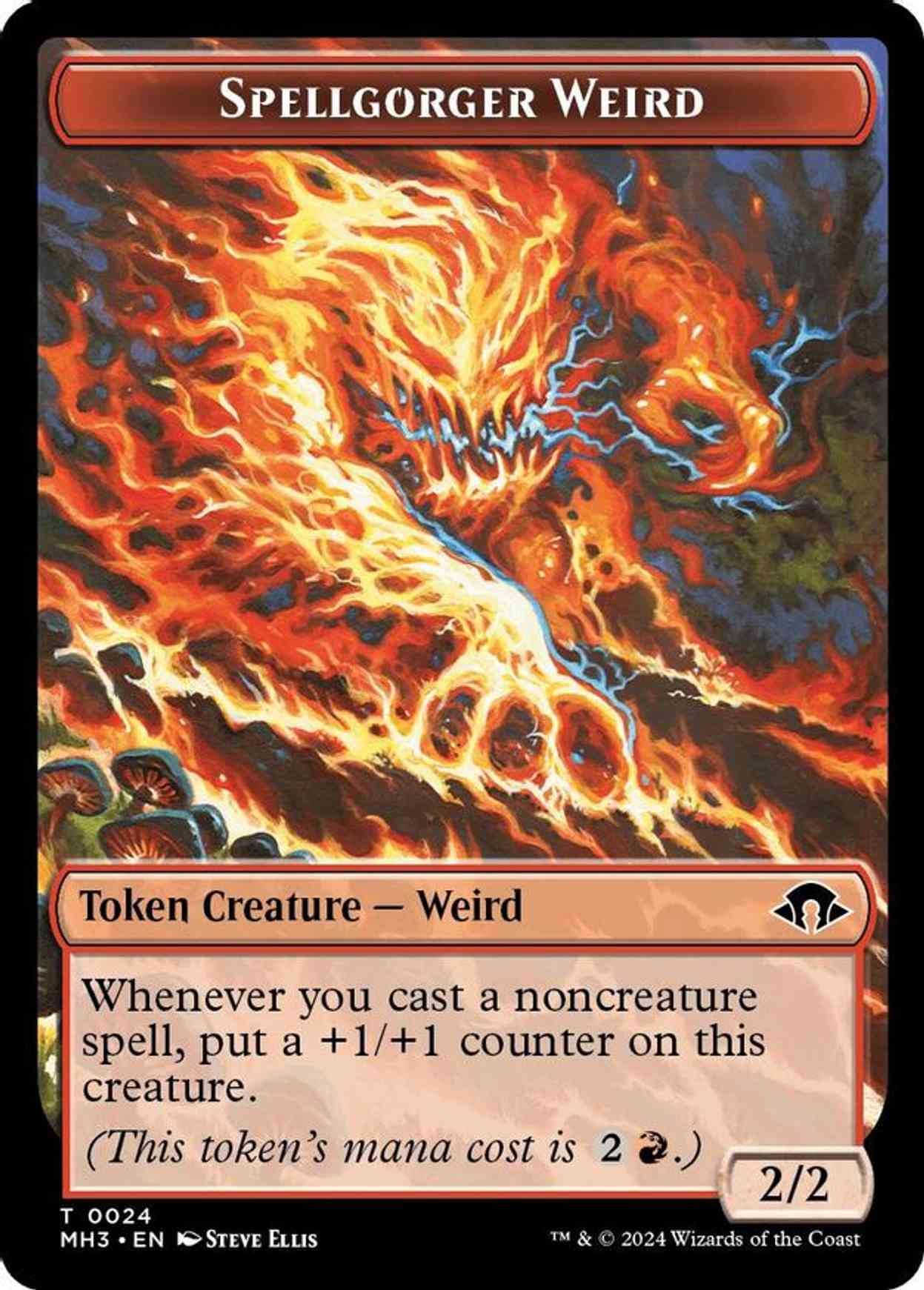 Spellgorger Weird Token magic card front