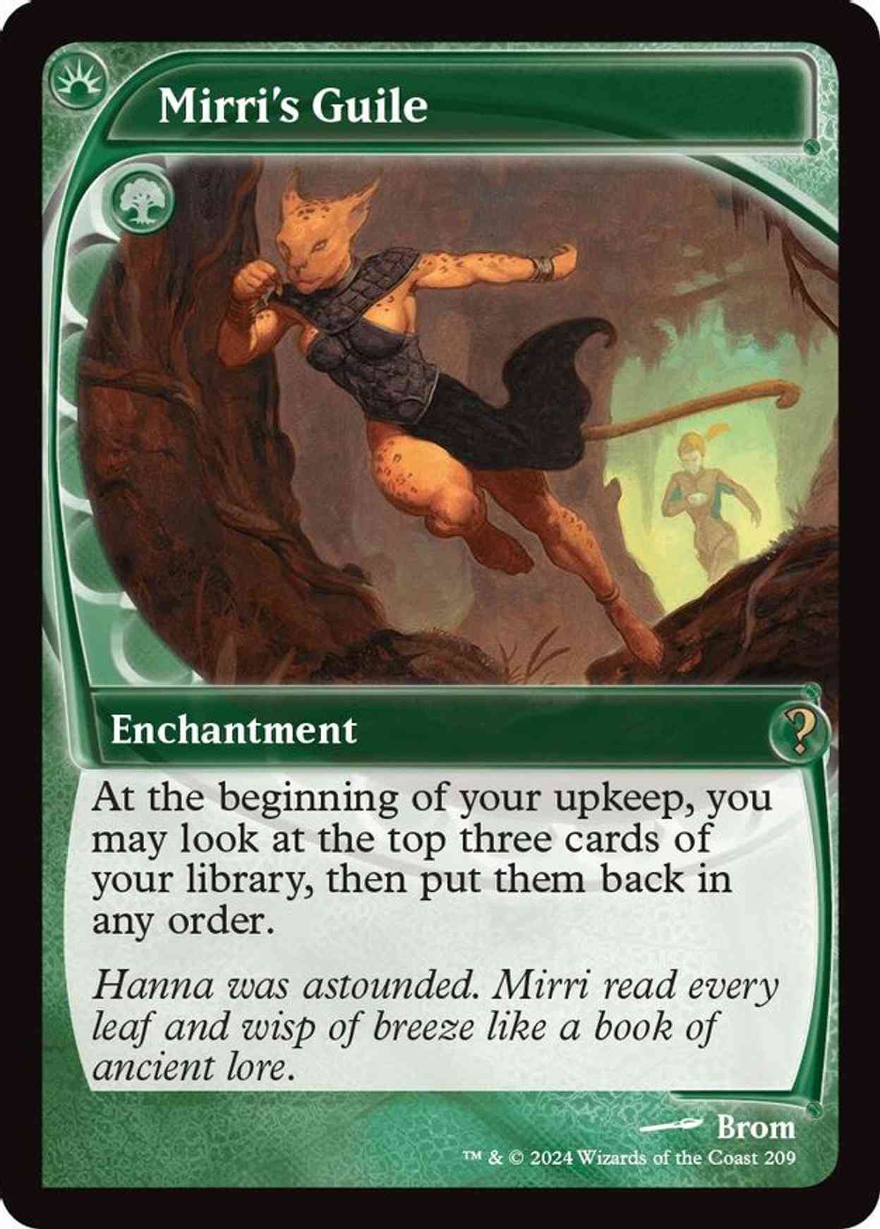 Mirri's Guile (Future Sight) magic card front