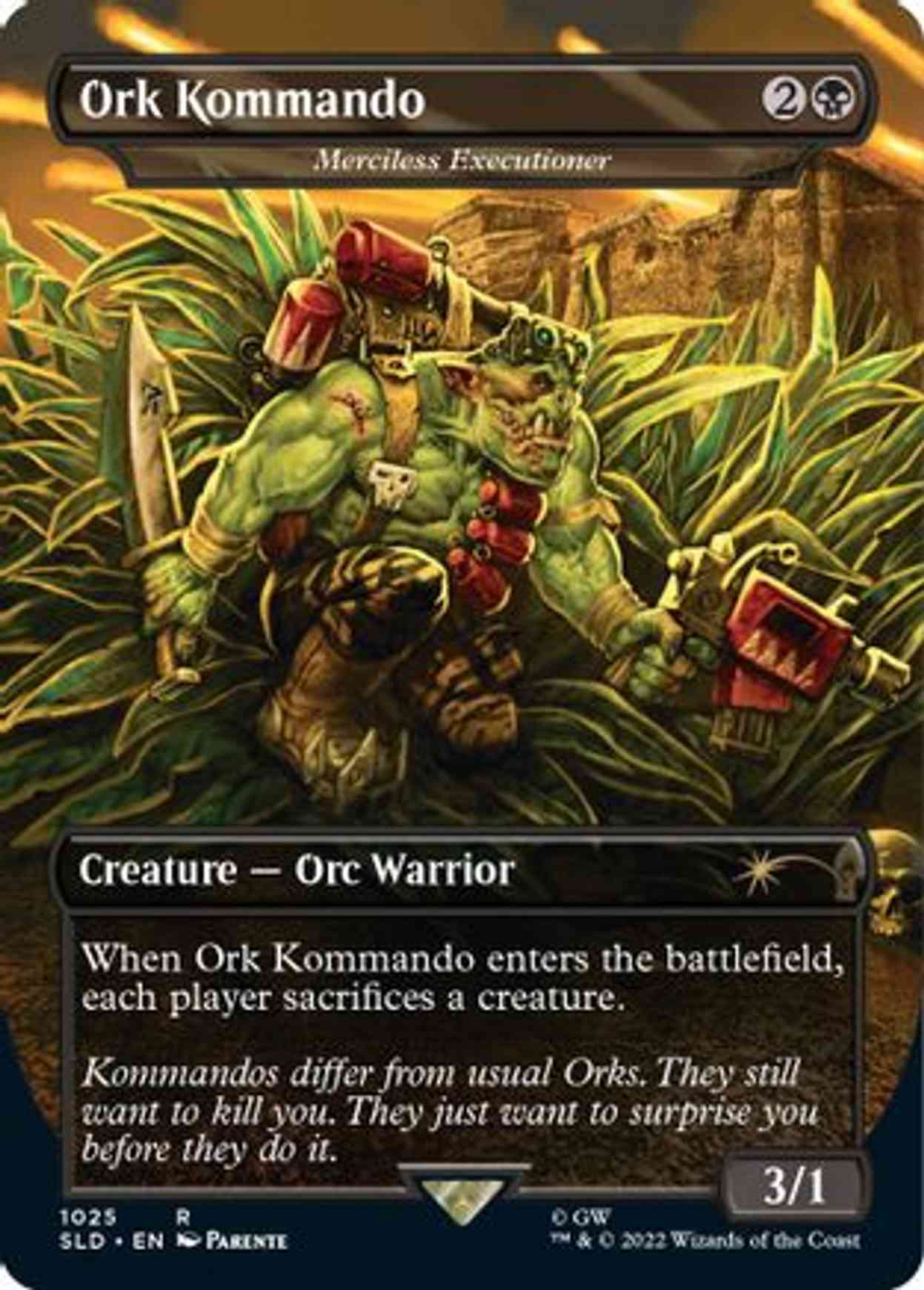 Ork Kommando - Merciless Executioner magic card front