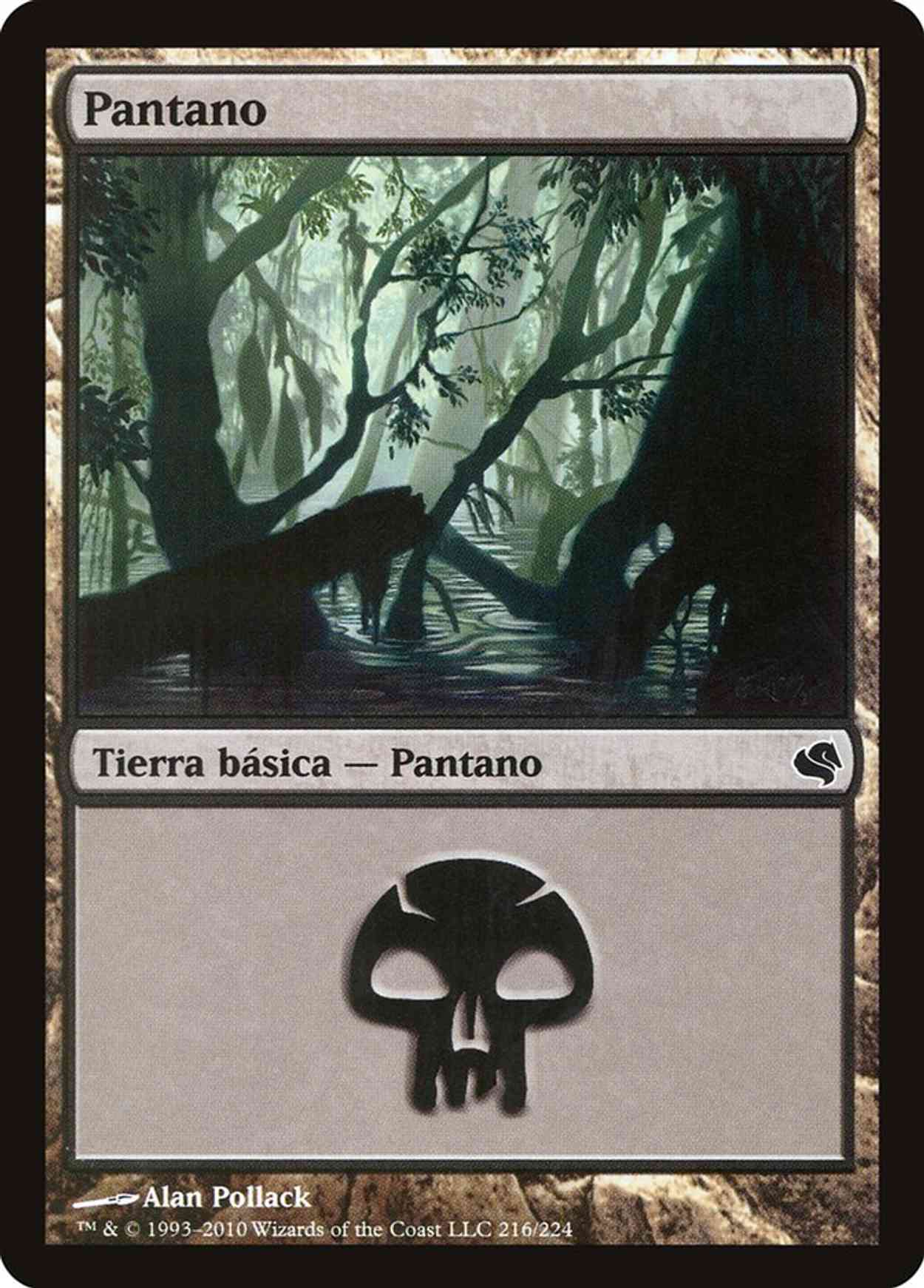 Swamp (Retro Frame) magic card front