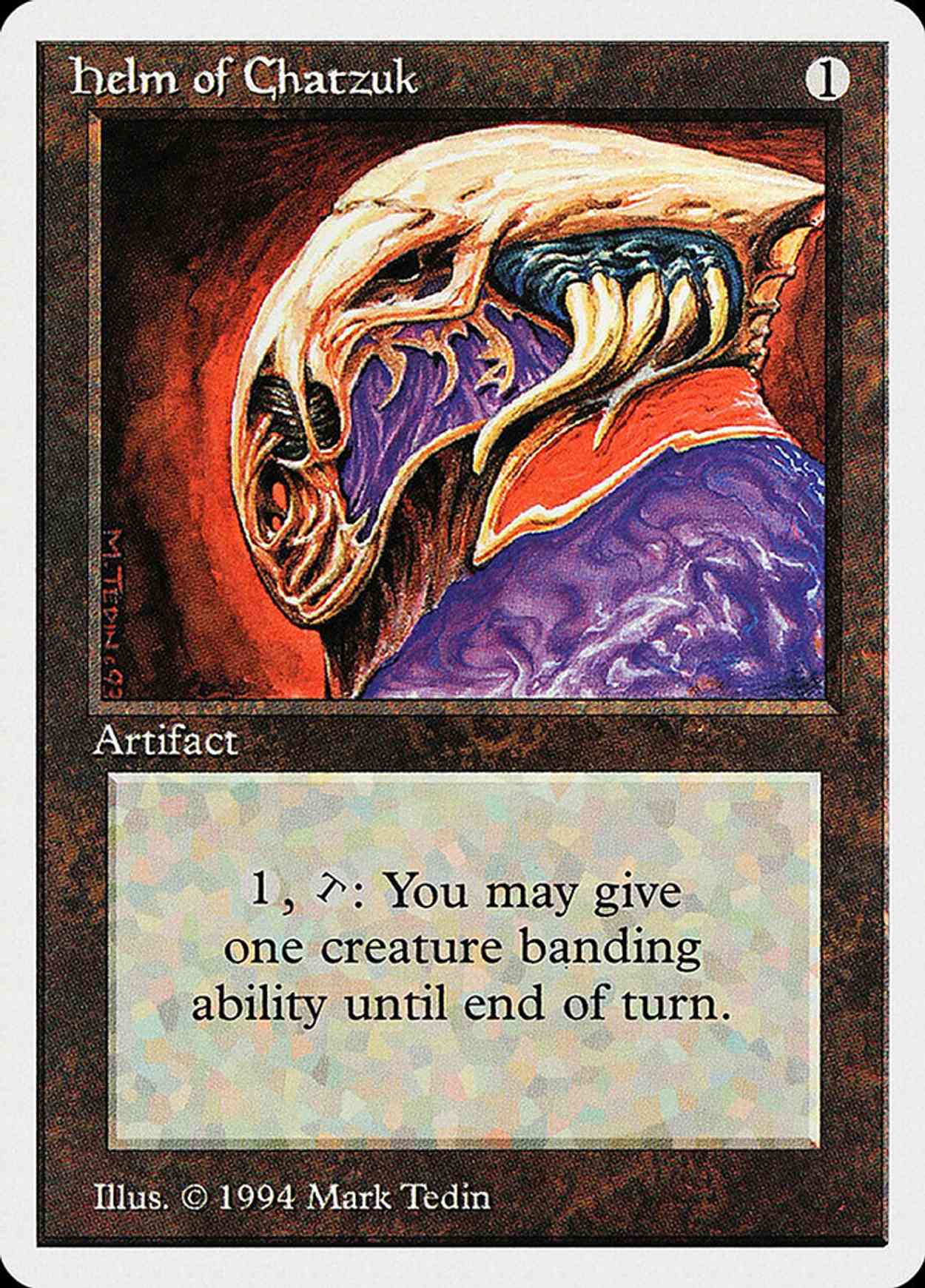 Helm of Chatzuk magic card front