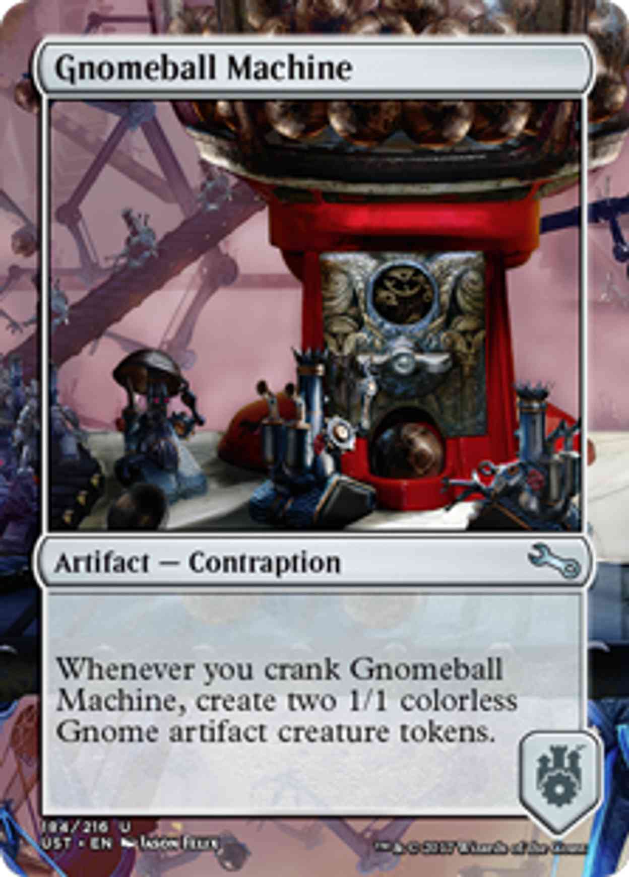Gnomeball Machine magic card front