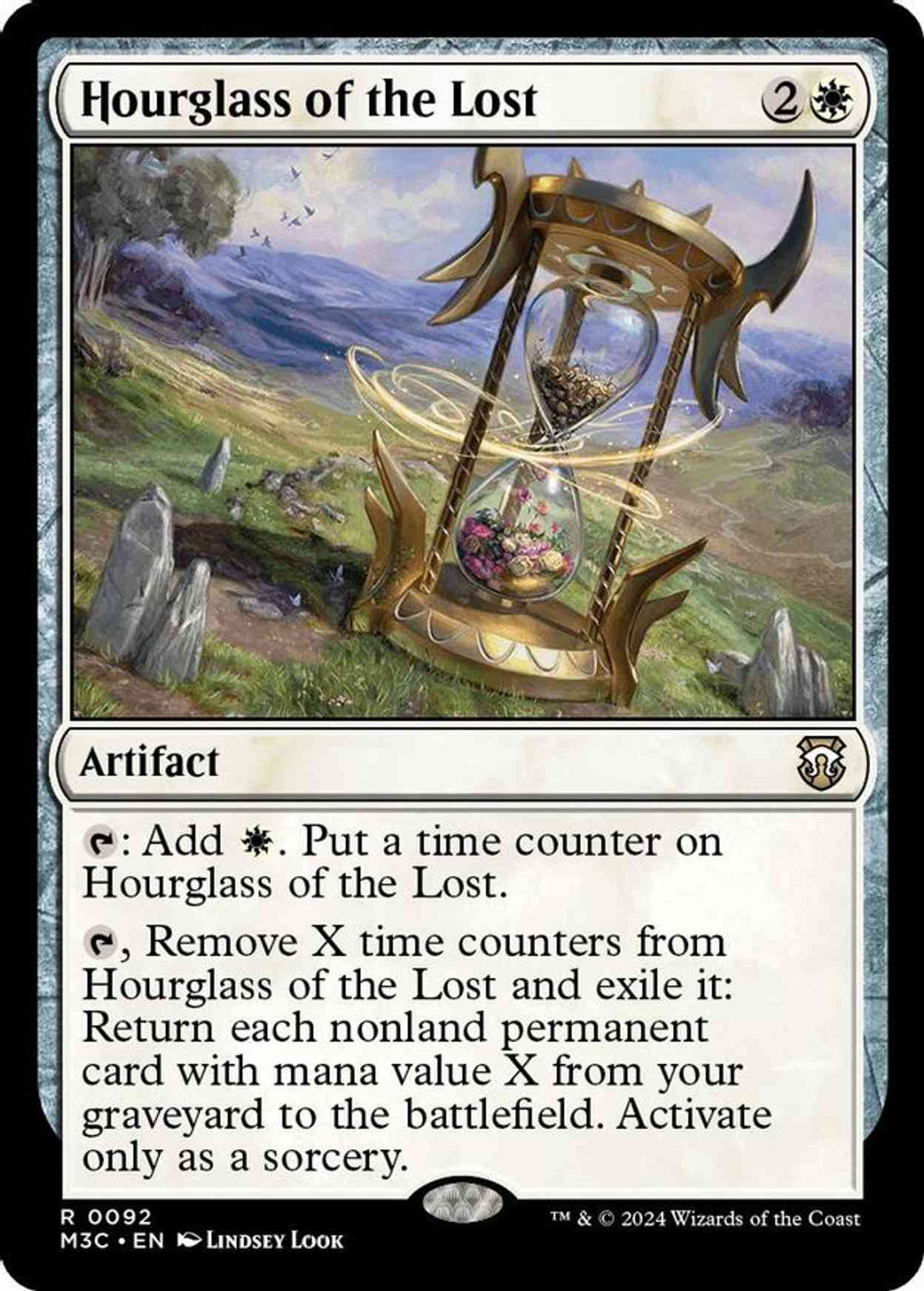 Hourglass of the Lost (Ripple Foil) magic card front