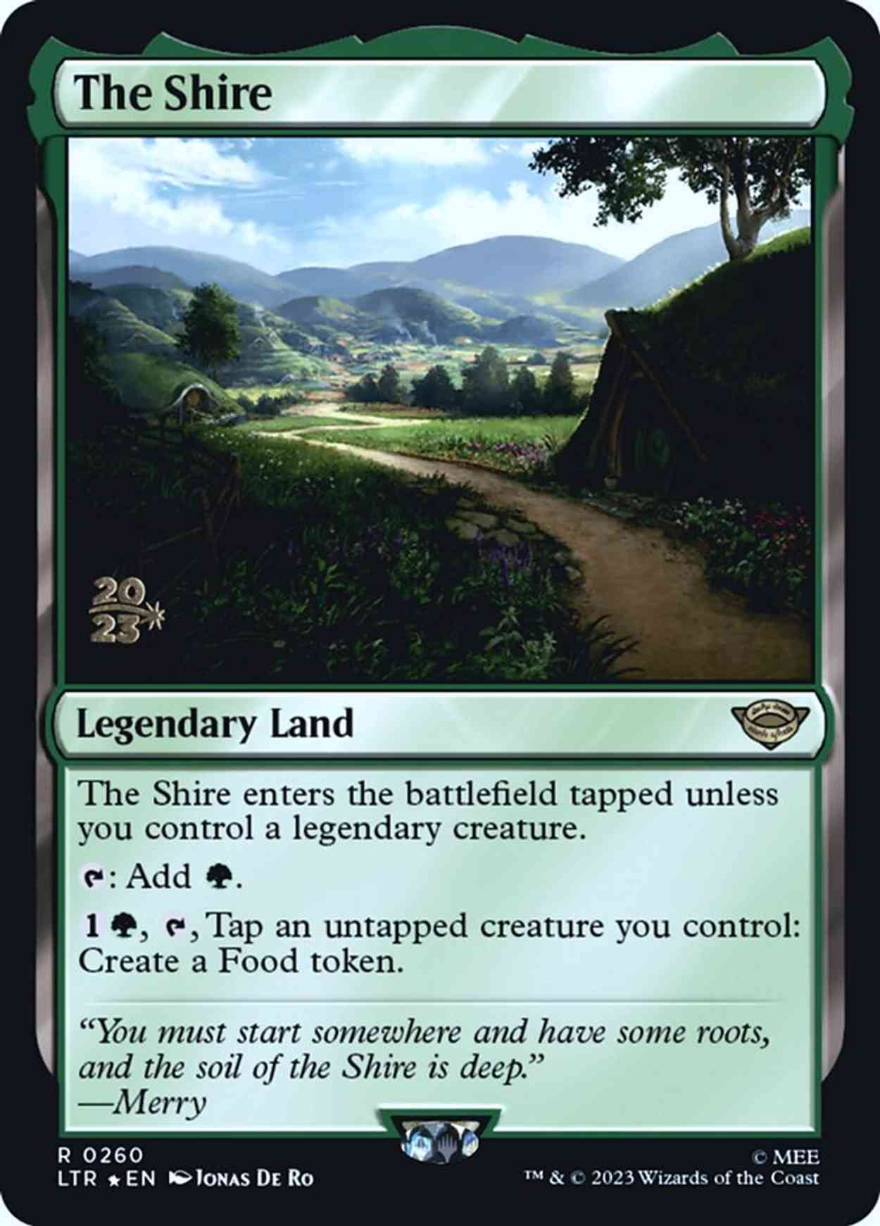 The Shire magic card front