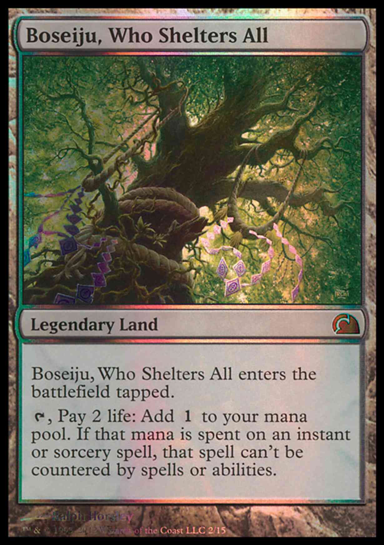 Boseiju, Who Shelters All magic card front