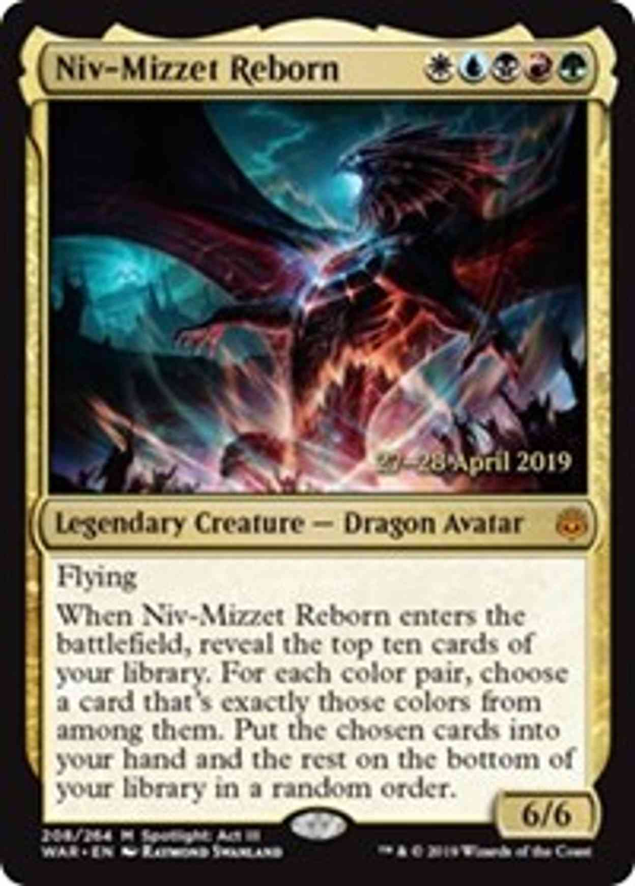 Niv-Mizzet Reborn magic card front