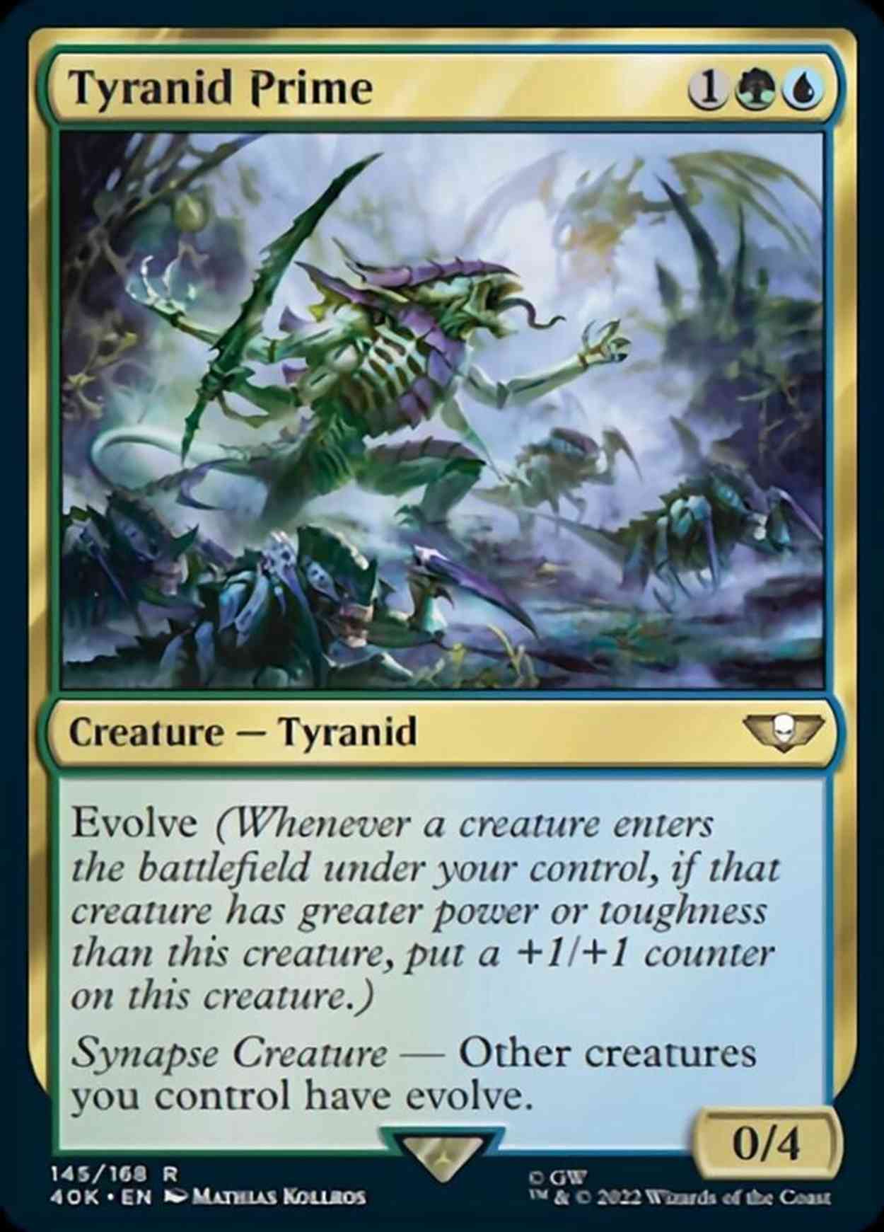 Tyranid Prime magic card front