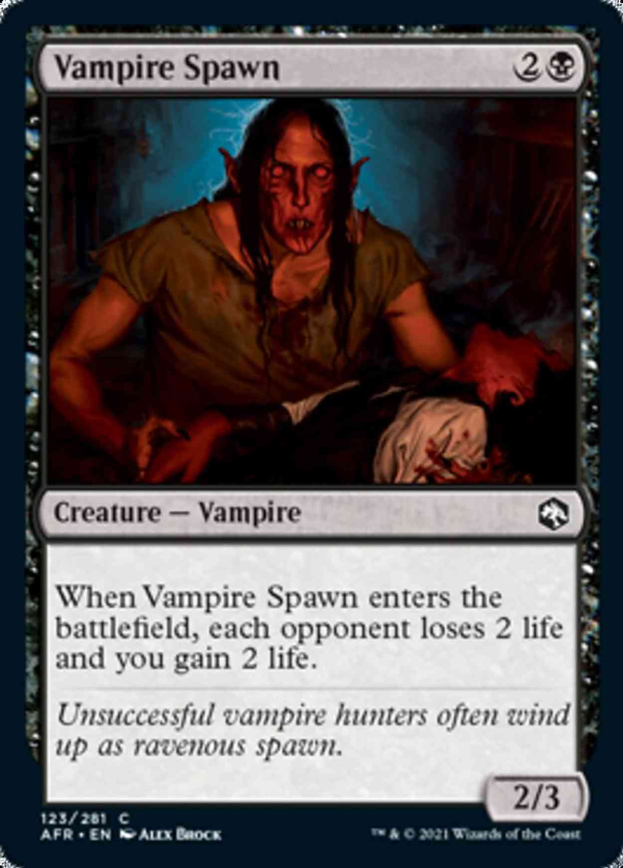 Vampire Spawn magic card front