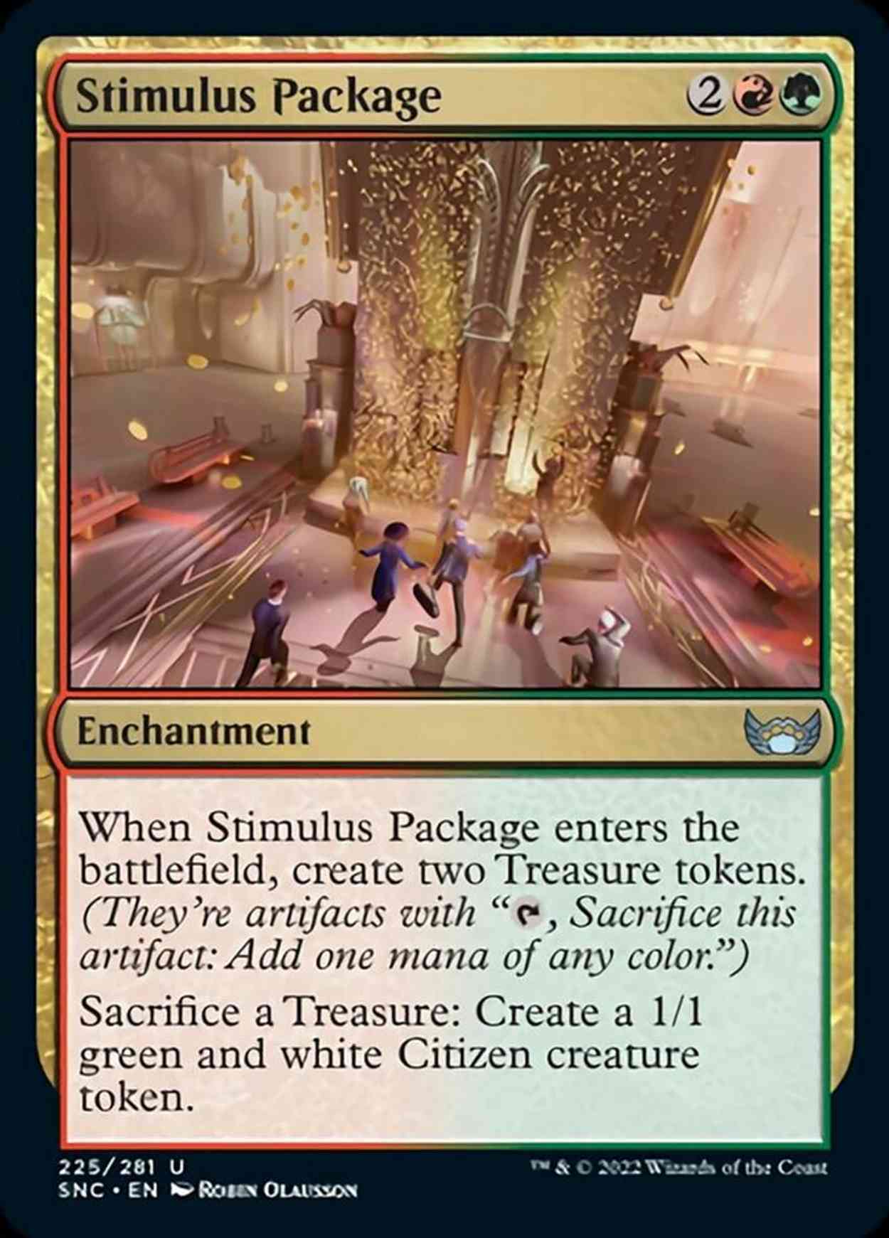 Stimulus Package magic card front