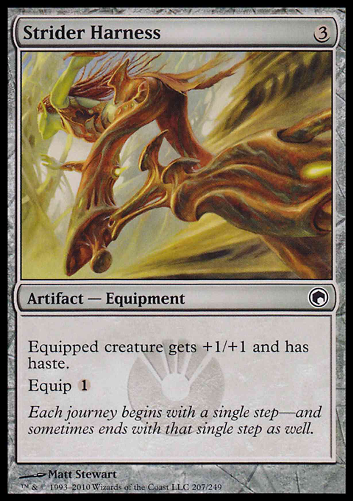 Strider Harness magic card front