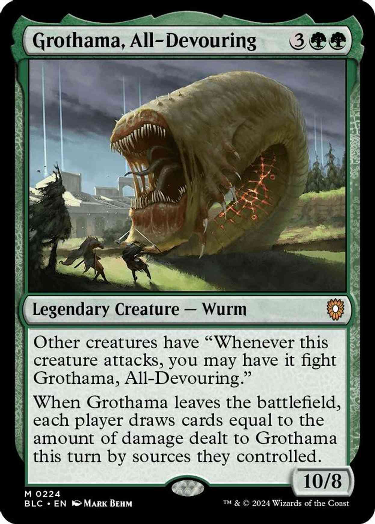 Grothama, All-Devouring magic card front