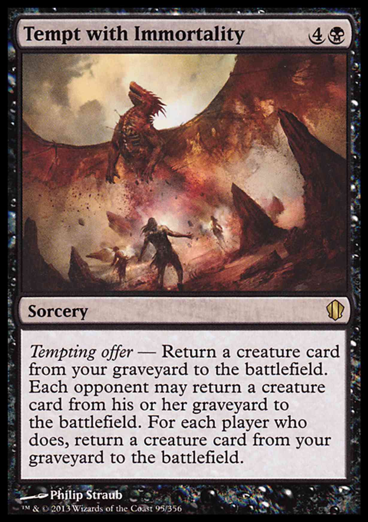 Tempt with Immortality magic card front