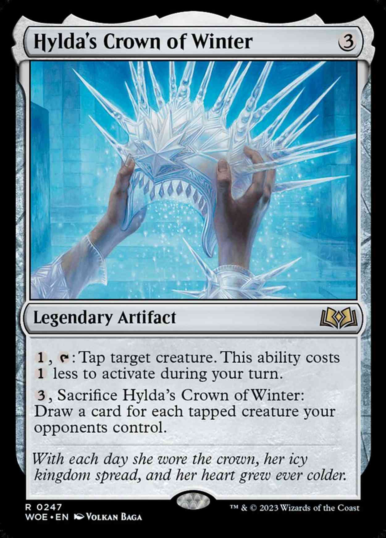 Hylda's Crown of Winter magic card front