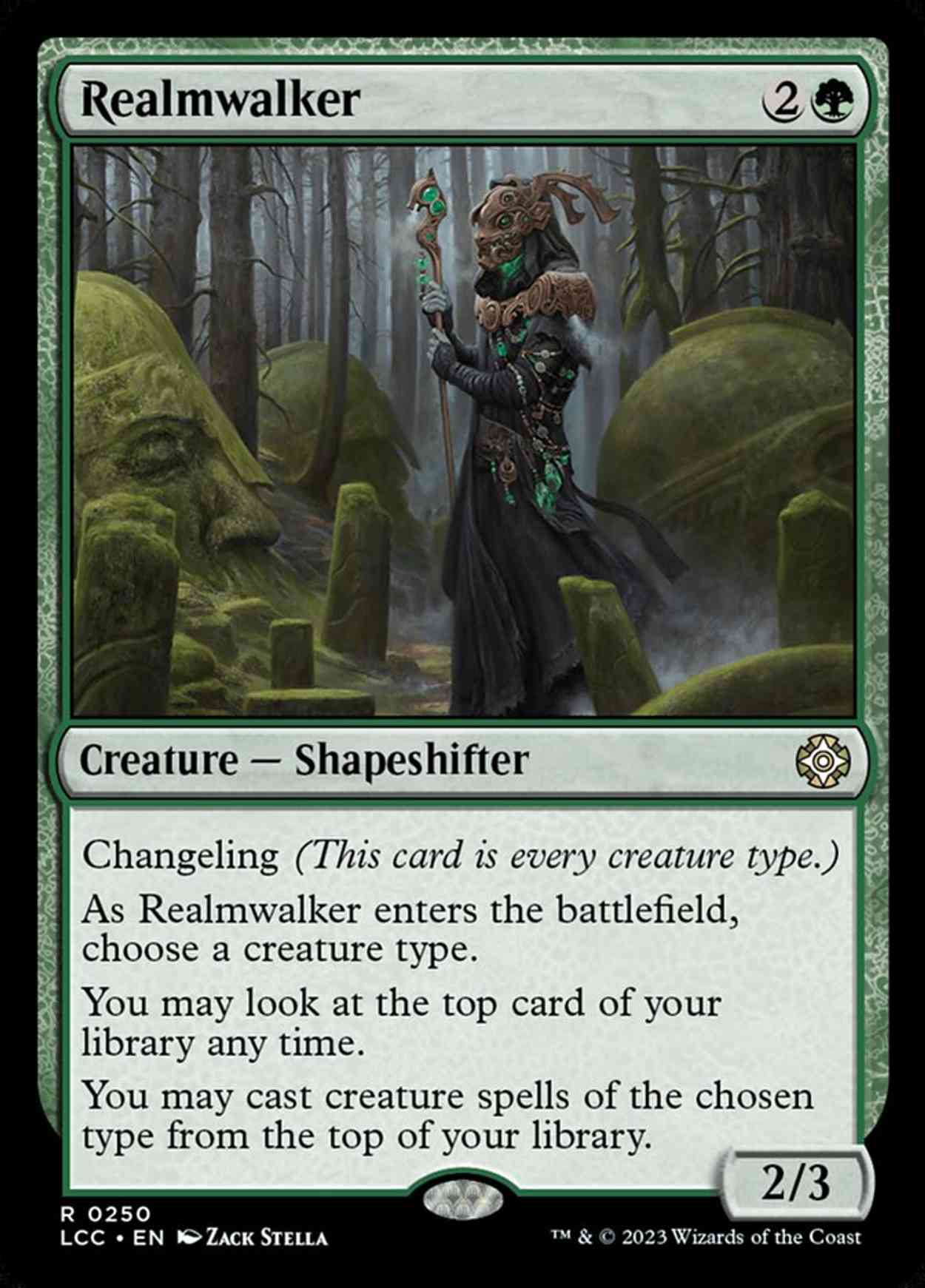 Realmwalker magic card front