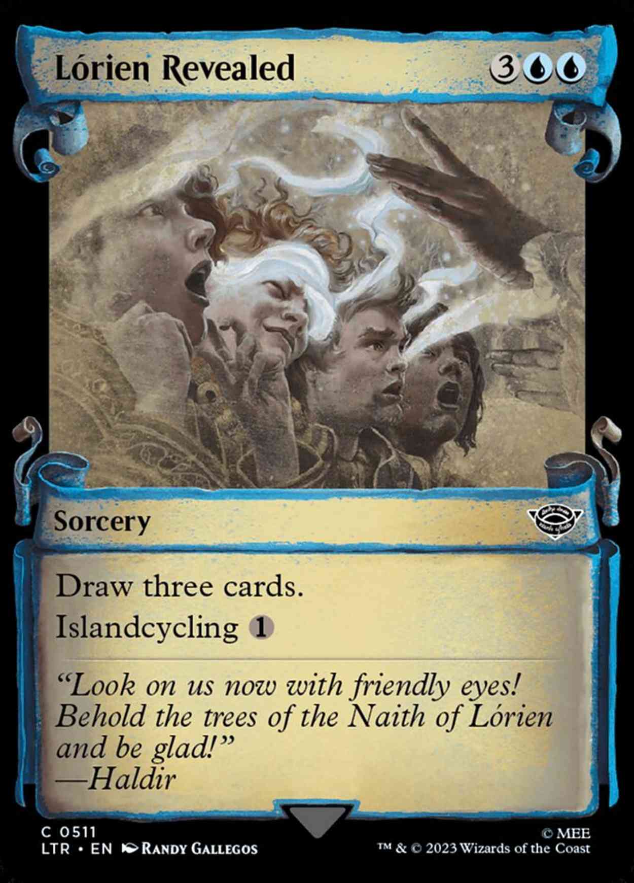 Lórien Revealed (Showcase Scrolls) magic card front