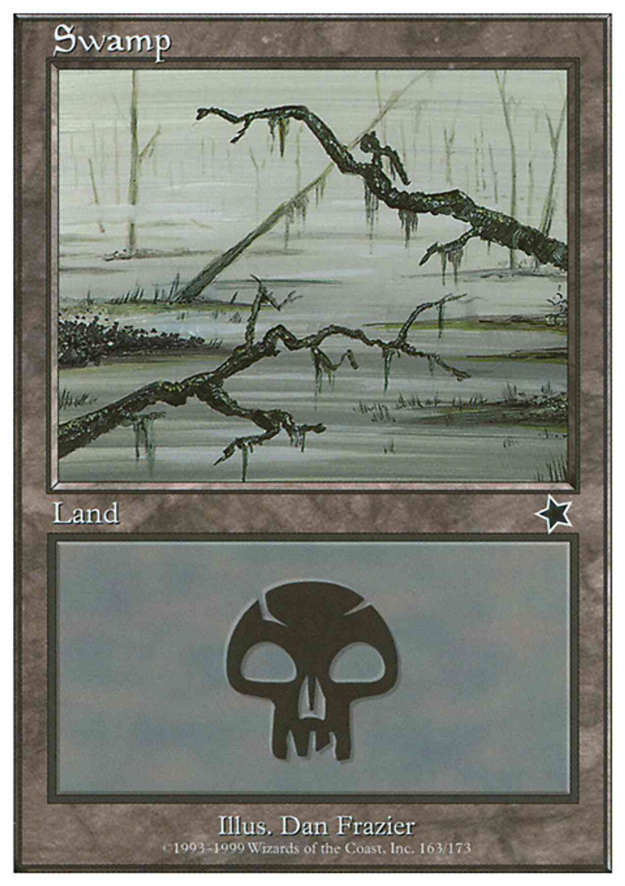 Swamp (163)  magic card front