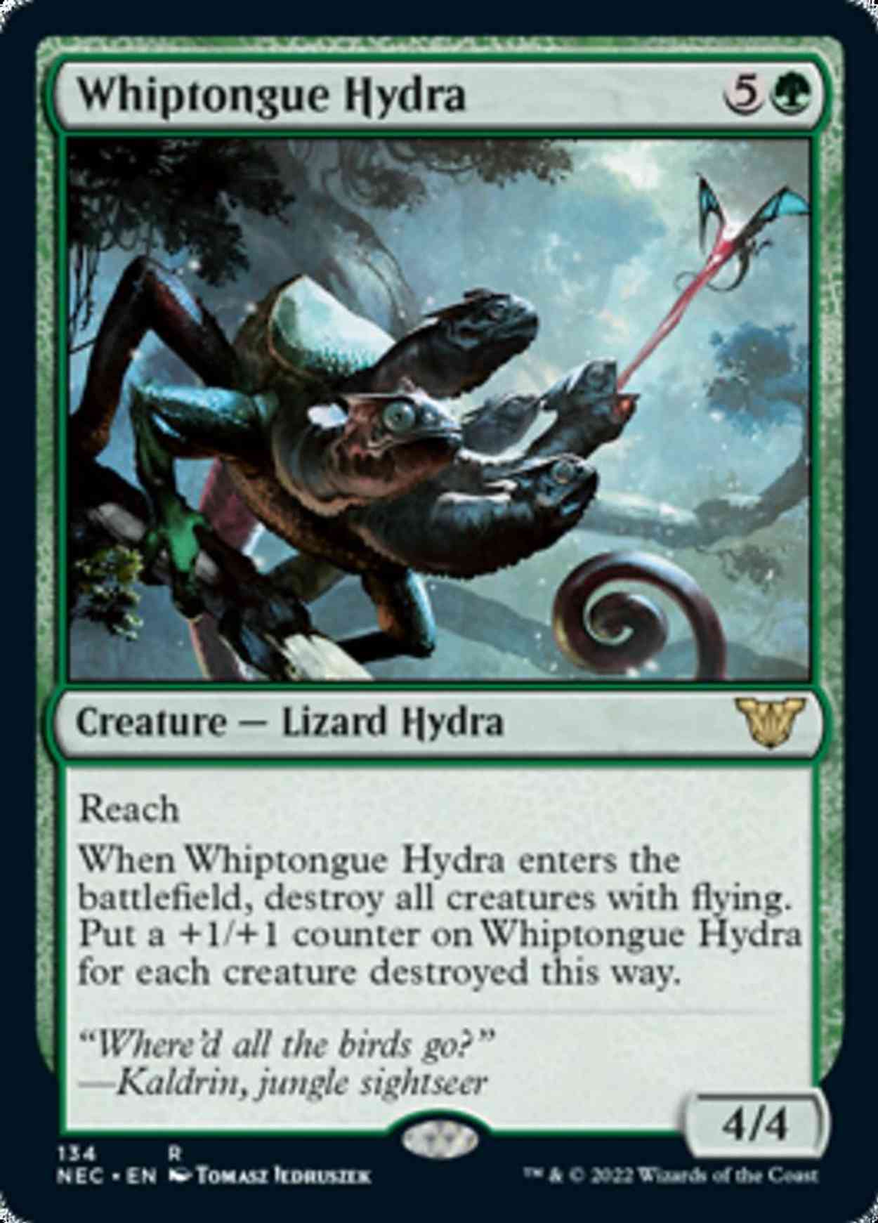 Whiptongue Hydra magic card front