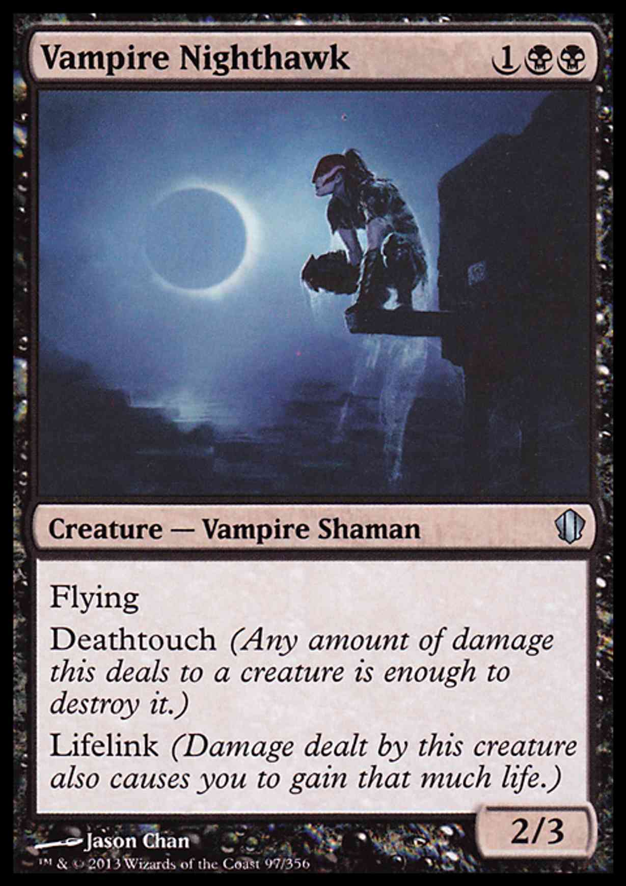 Vampire Nighthawk magic card front