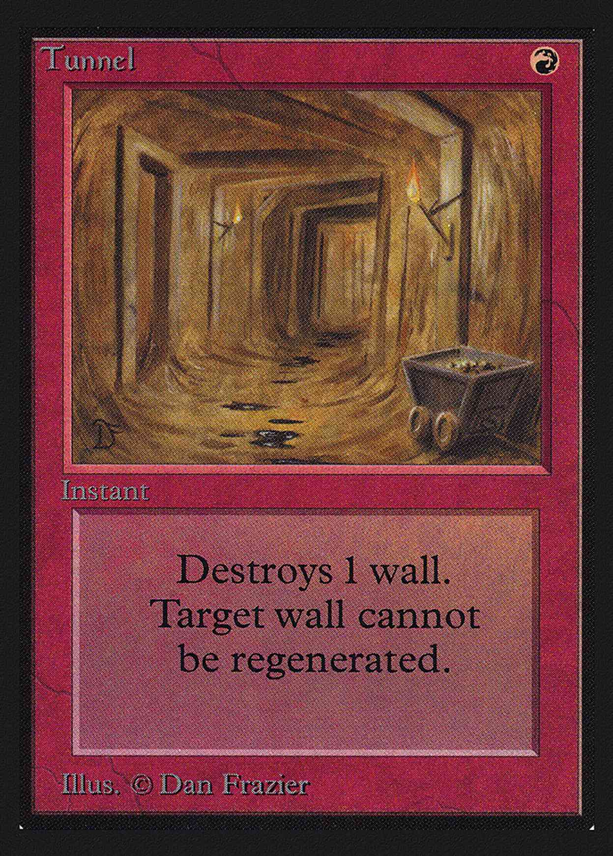 Tunnel (CE) magic card front