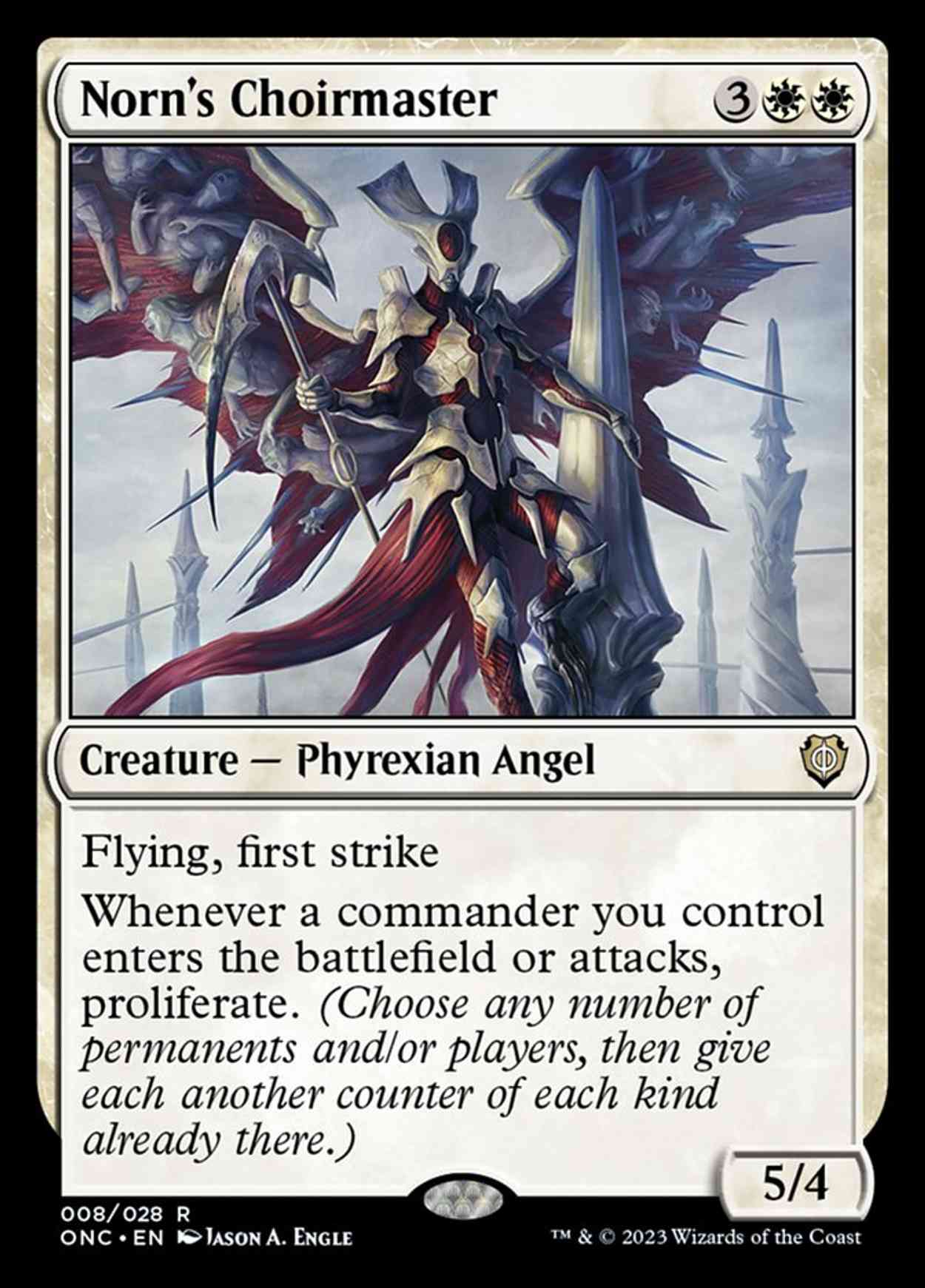 Norn's Choirmaster magic card front