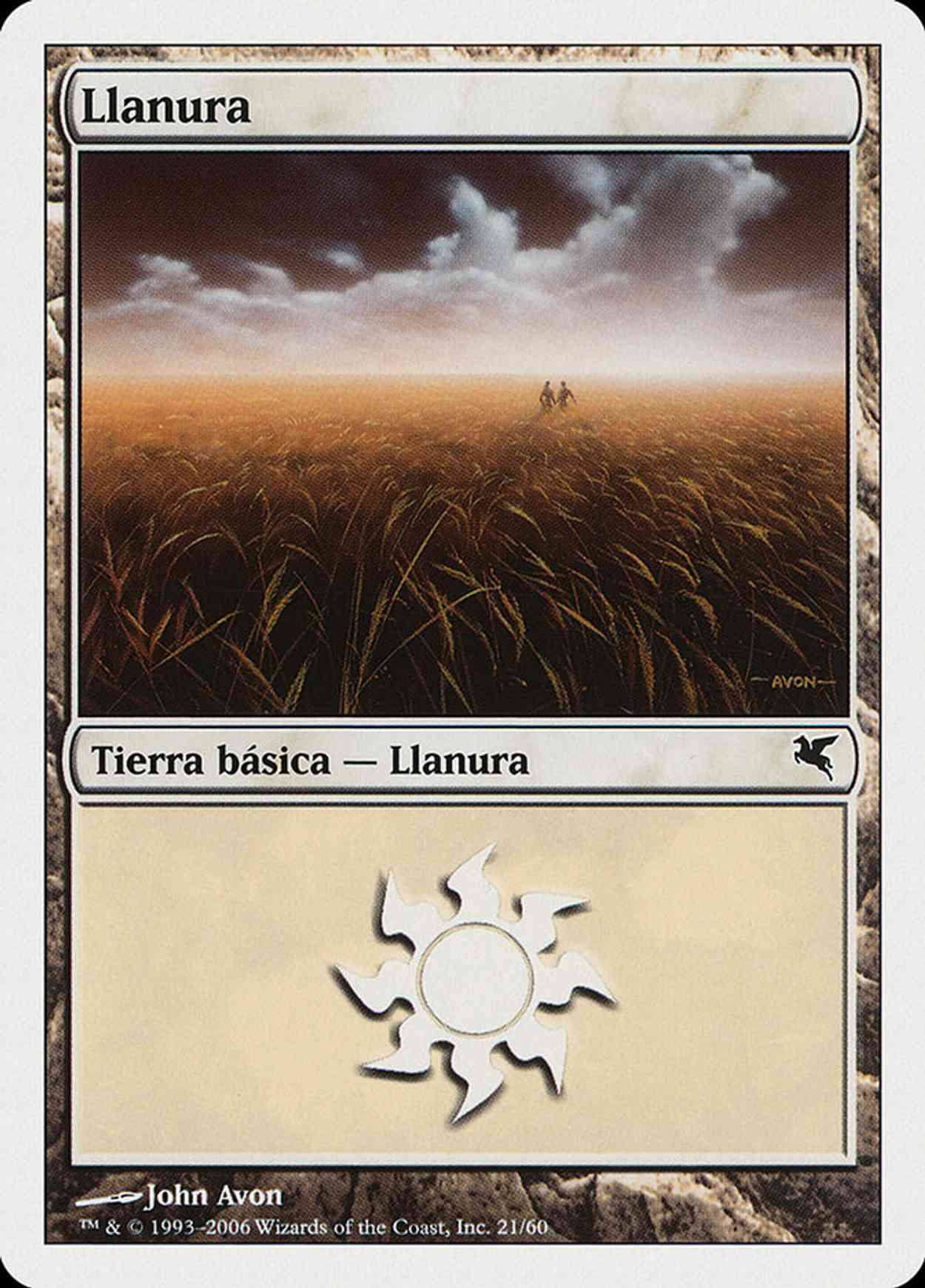 Plains (Retro Frame) magic card front