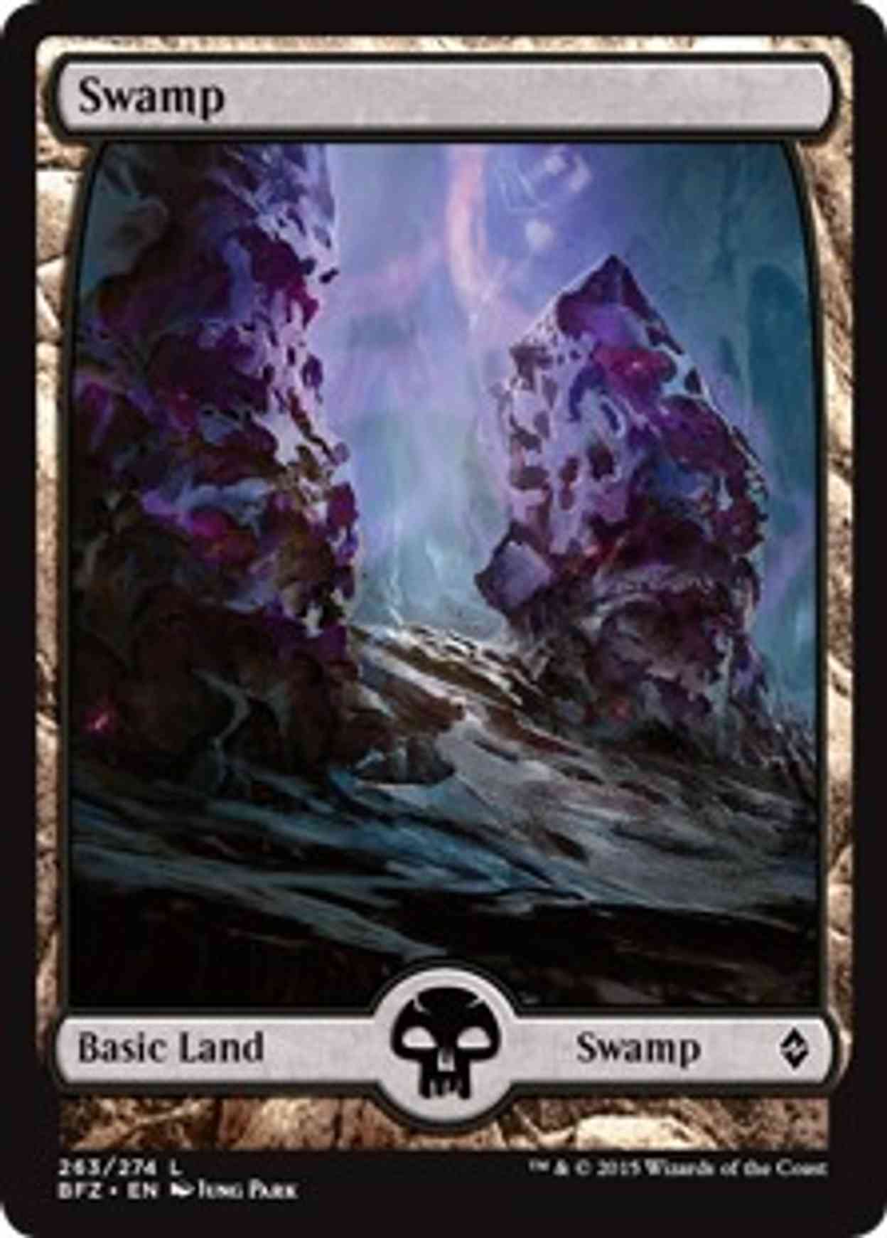 Swamp (263) - Full Art magic card front