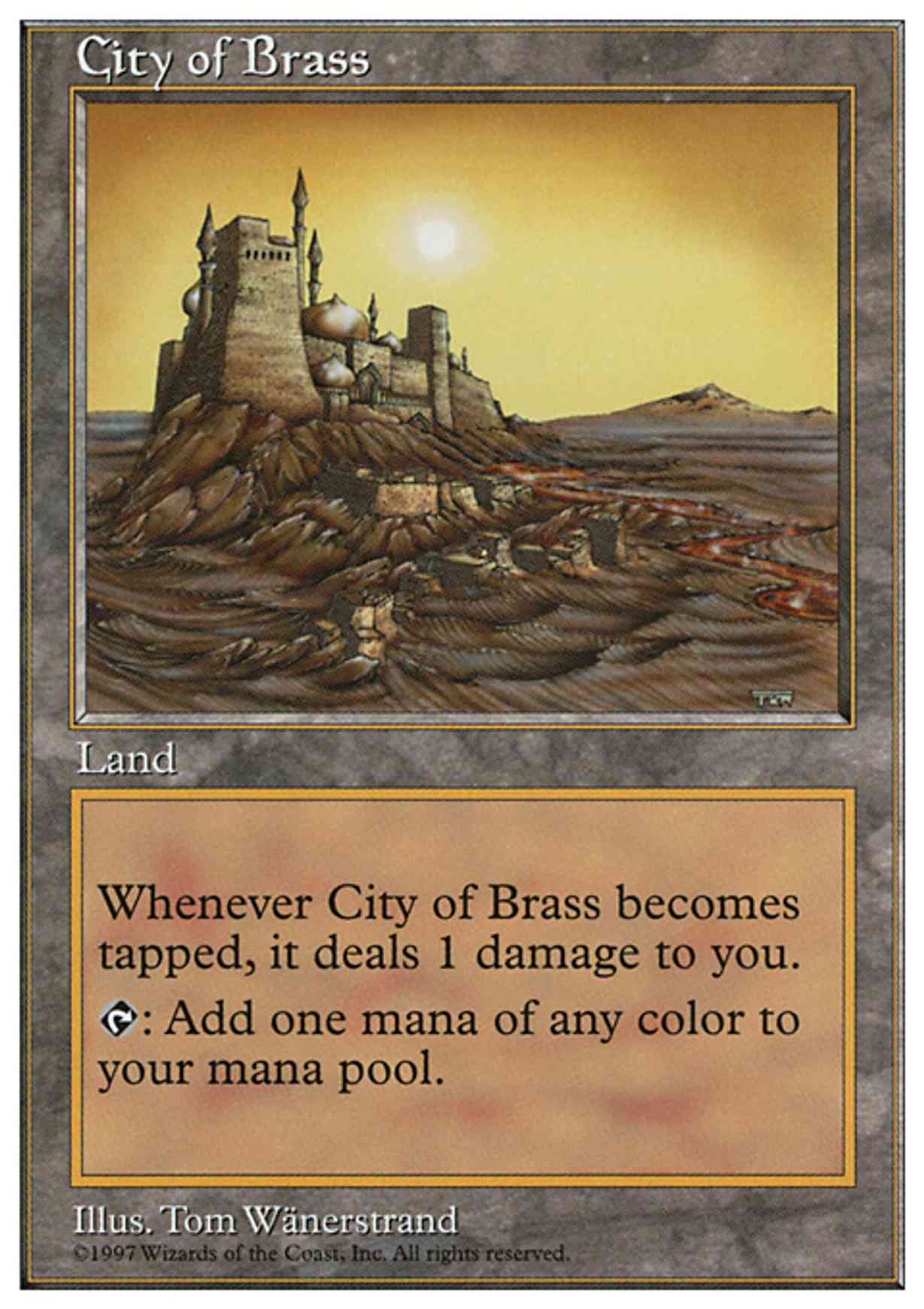 City of Brass magic card front