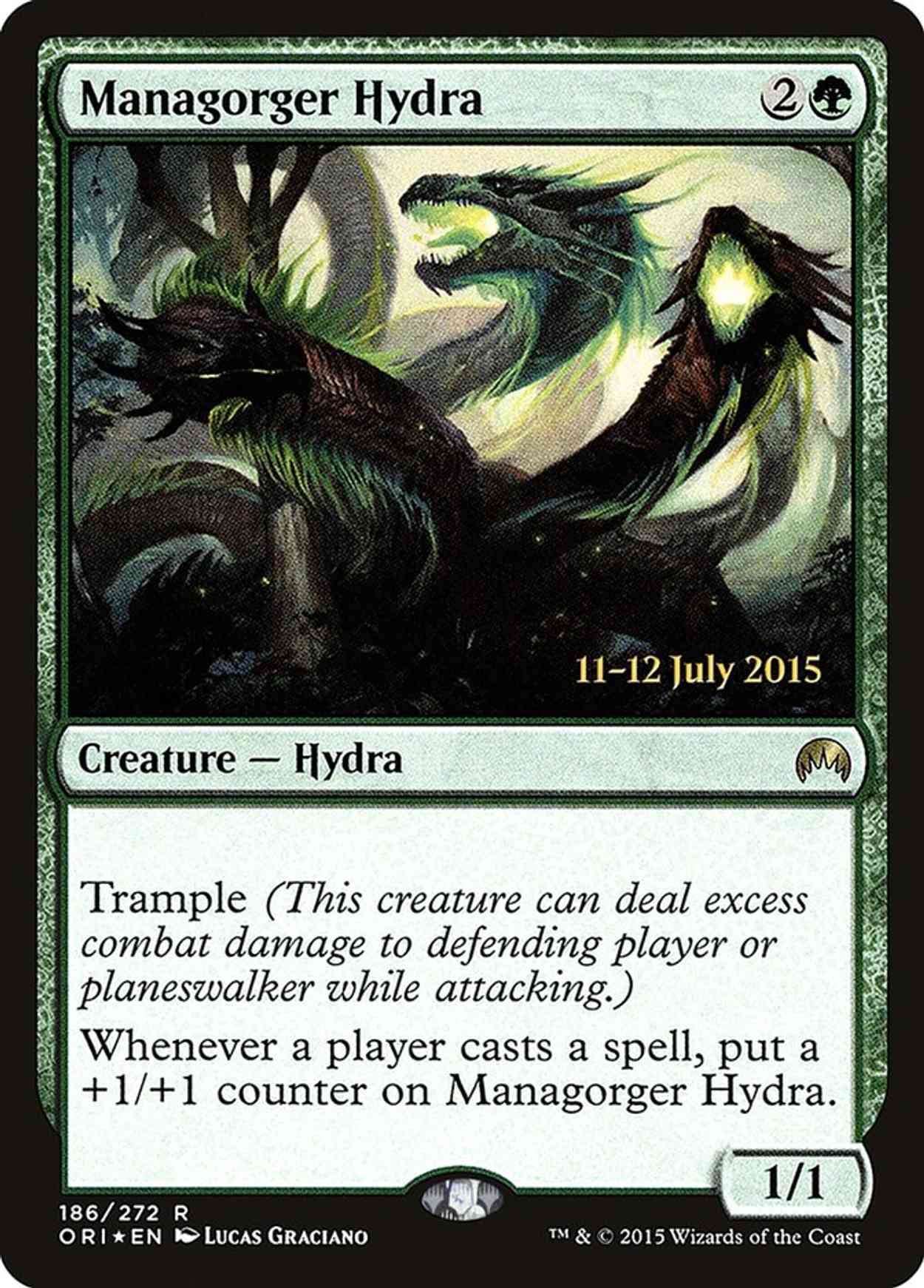 Managorger Hydra magic card front