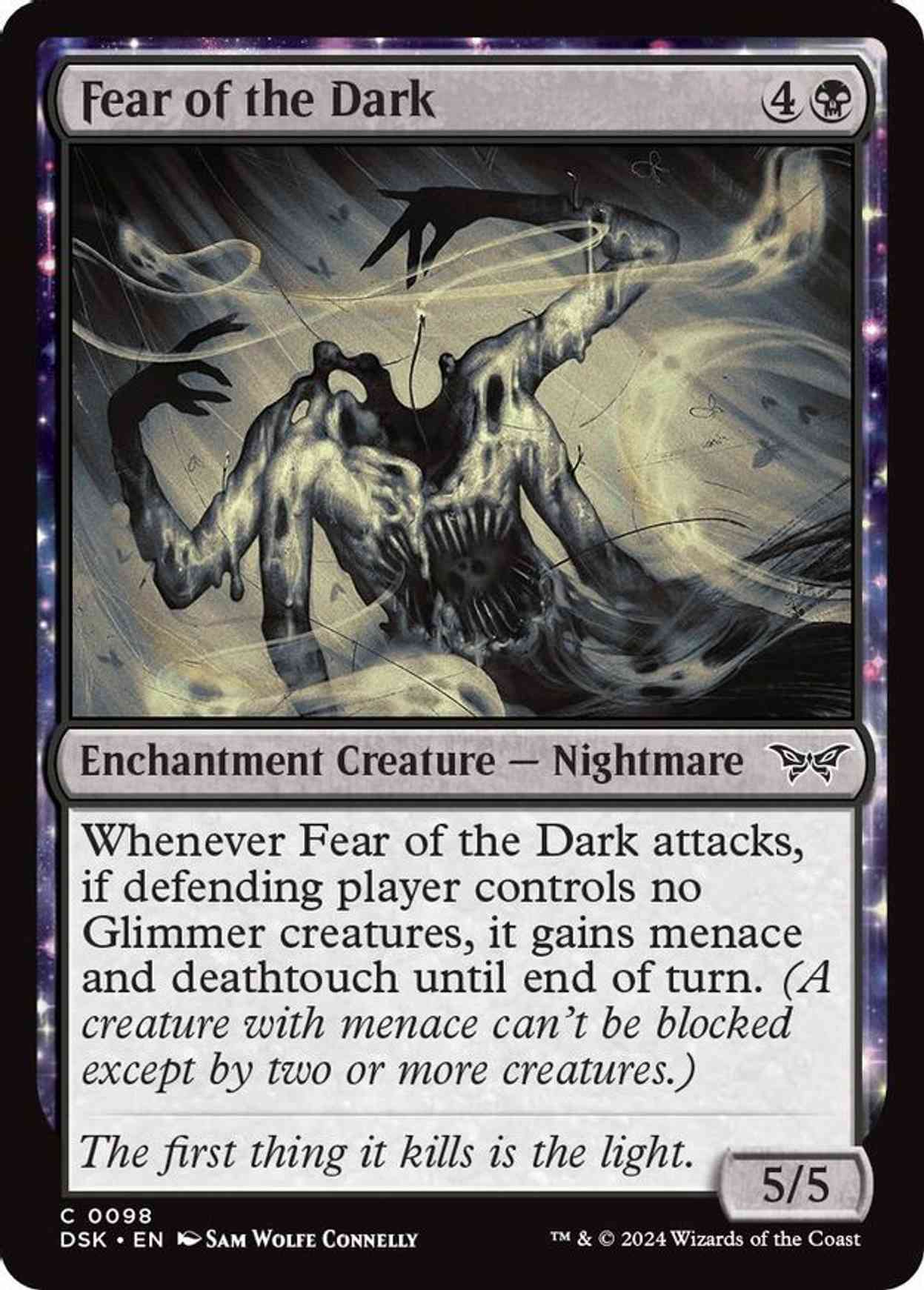Fear of the Dark magic card front