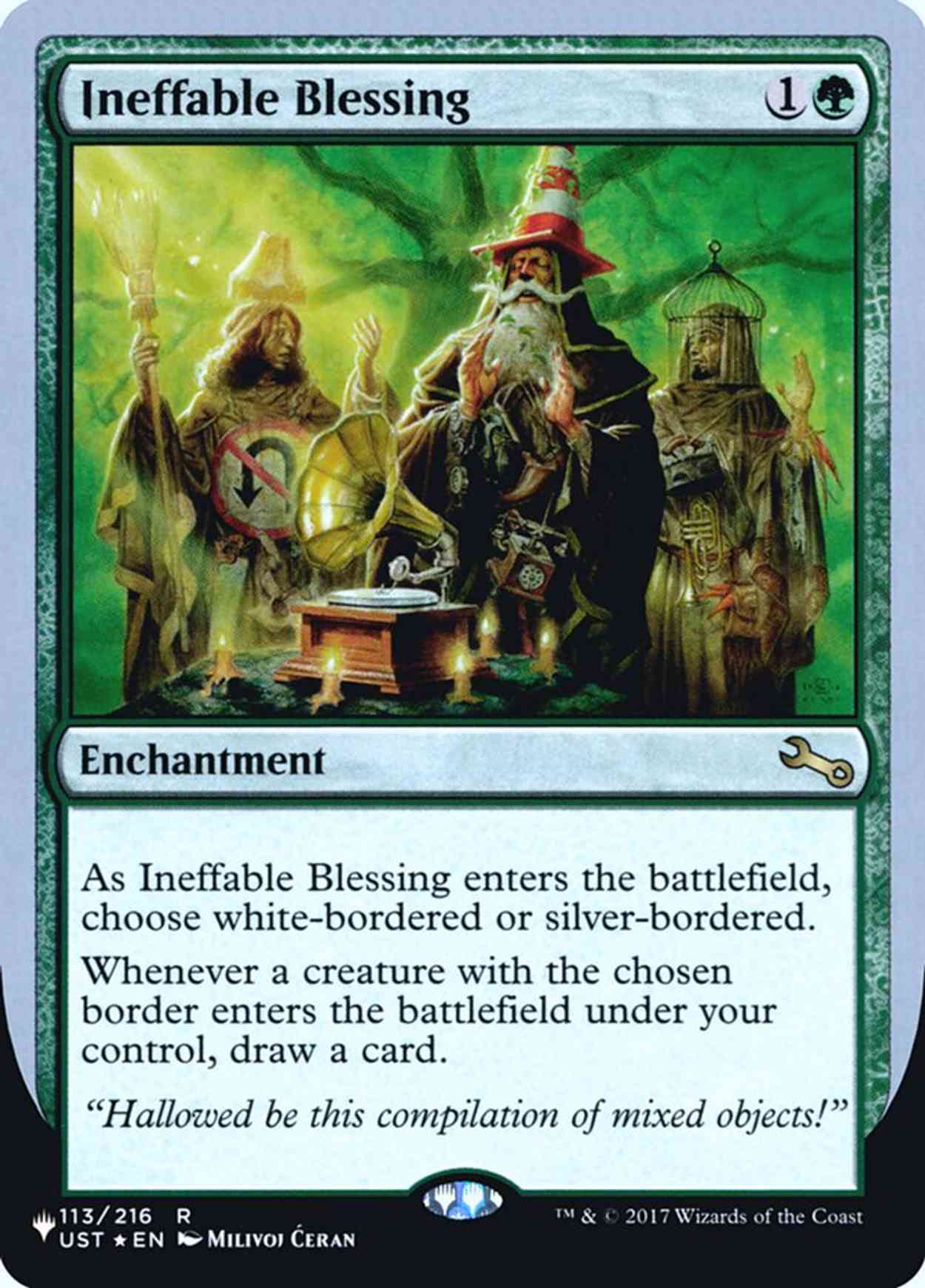 Ineffable Blessing (C) magic card front