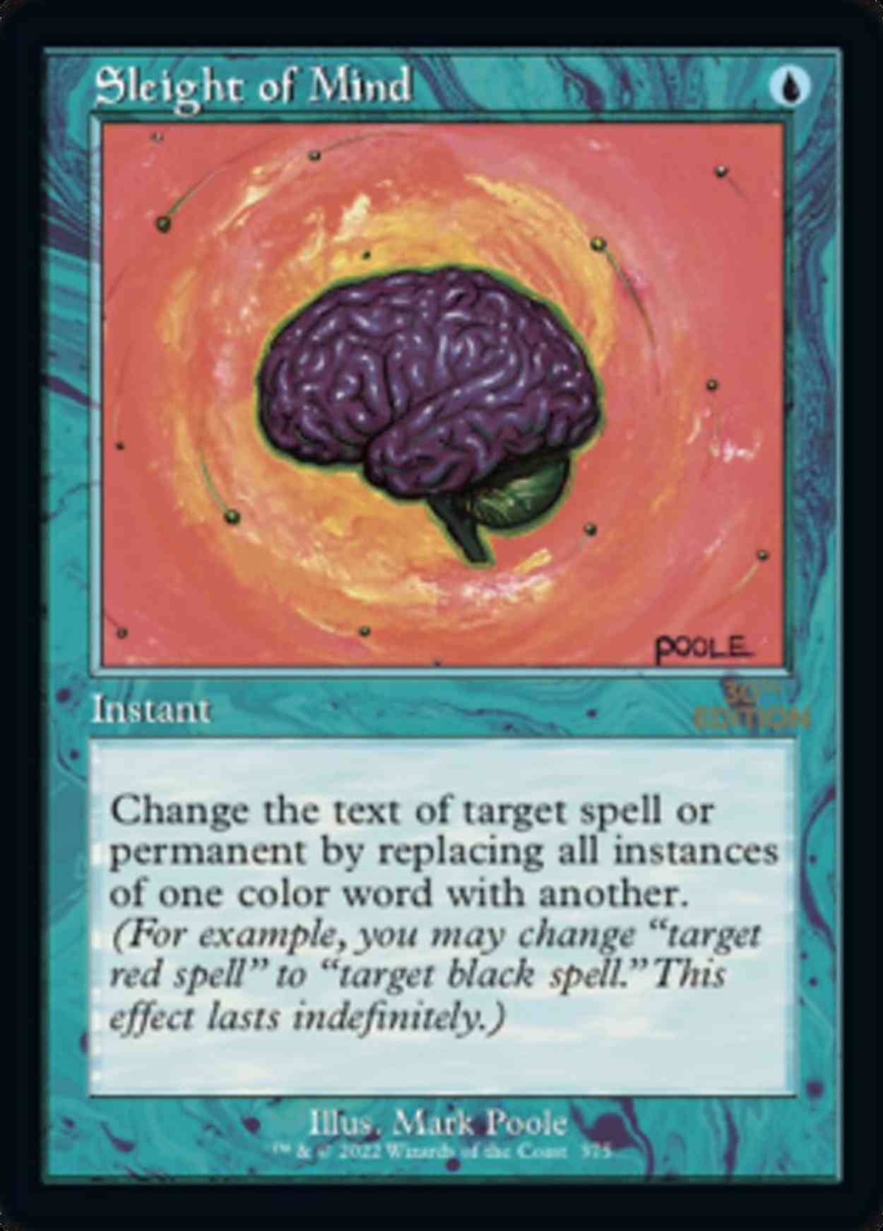 Sleight of Mind (Retro Frame) magic card front