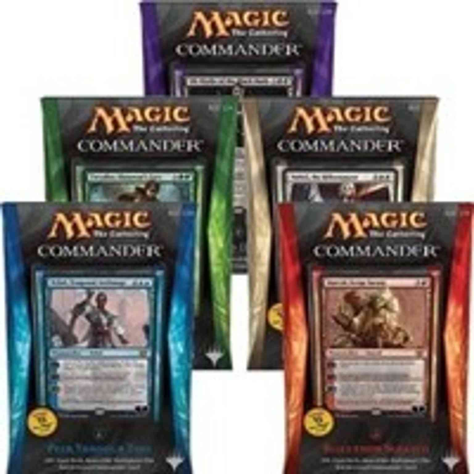Commander 2014 - Set of 5 magic card front
