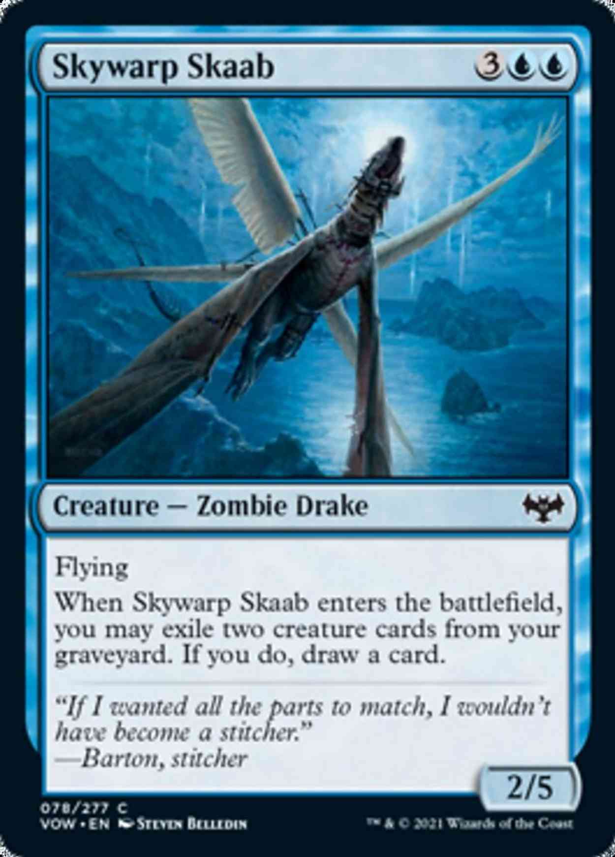 Skywarp Skaab magic card front