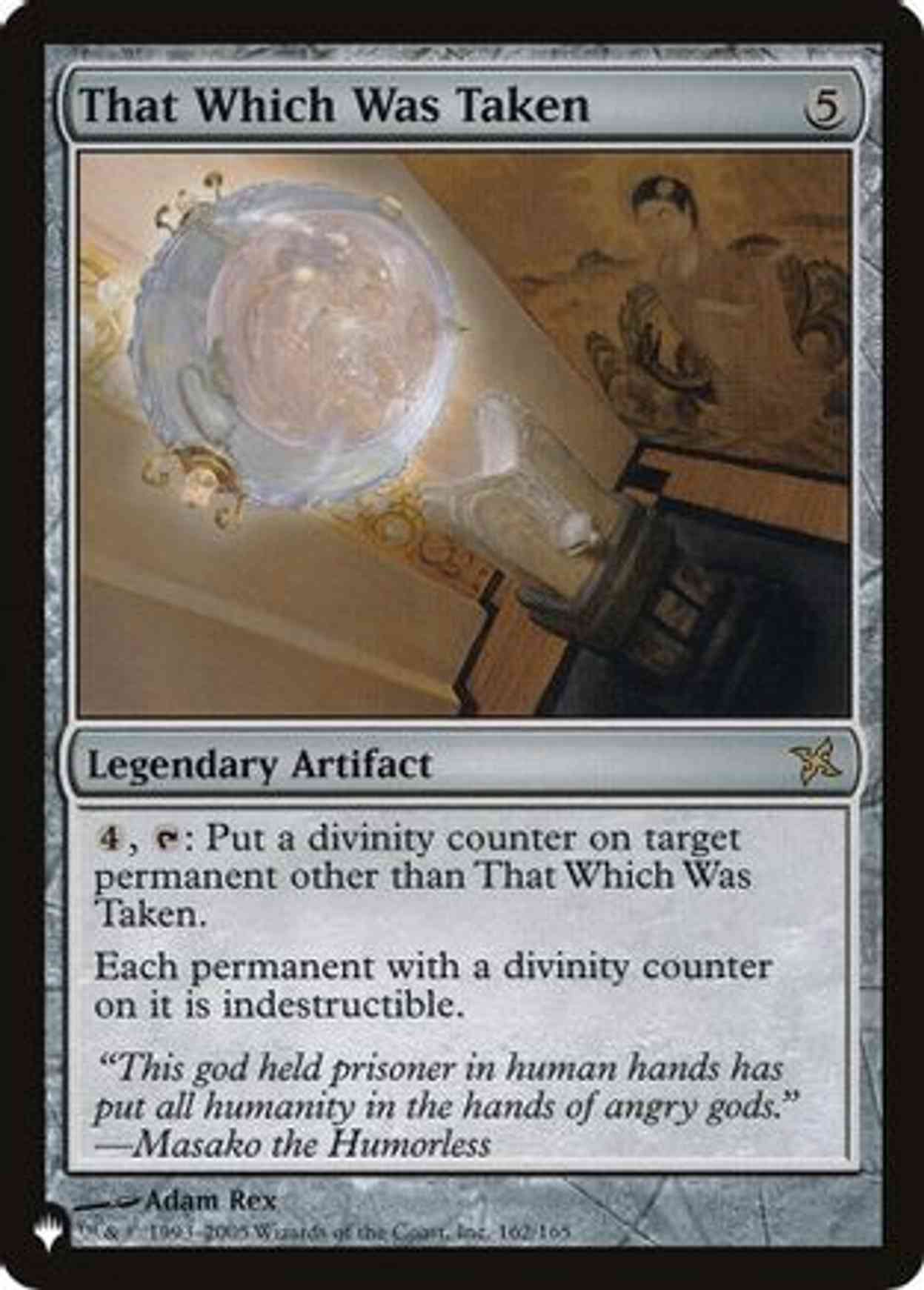 That Which Was Taken magic card front