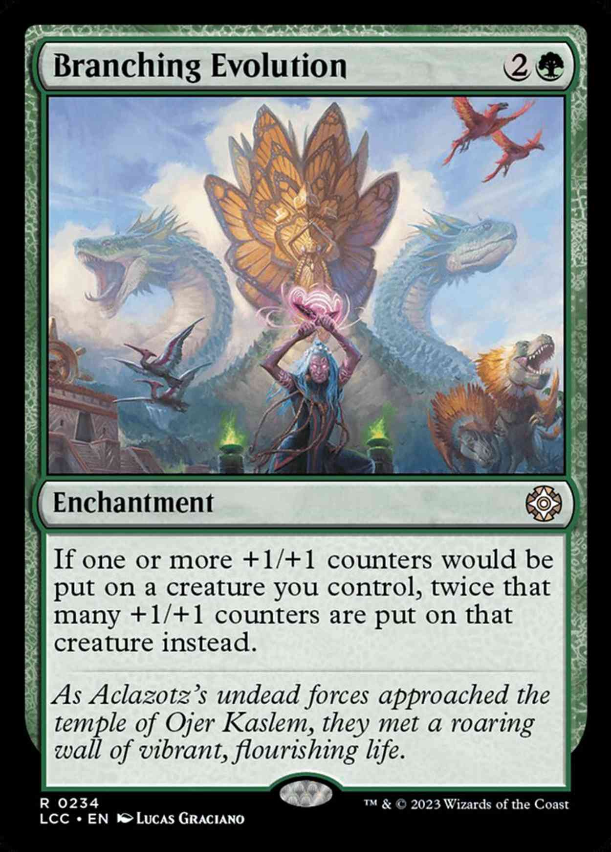 Branching Evolution magic card front