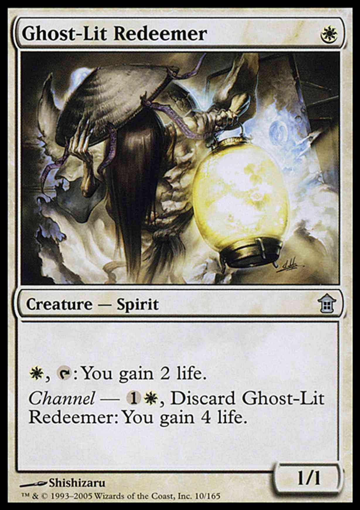 Ghost-Lit Redeemer magic card front