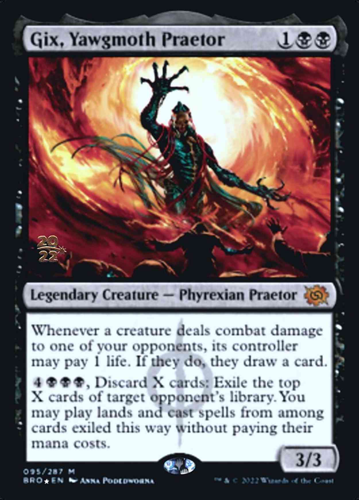 Gix, Yawgmoth Praetor magic card front